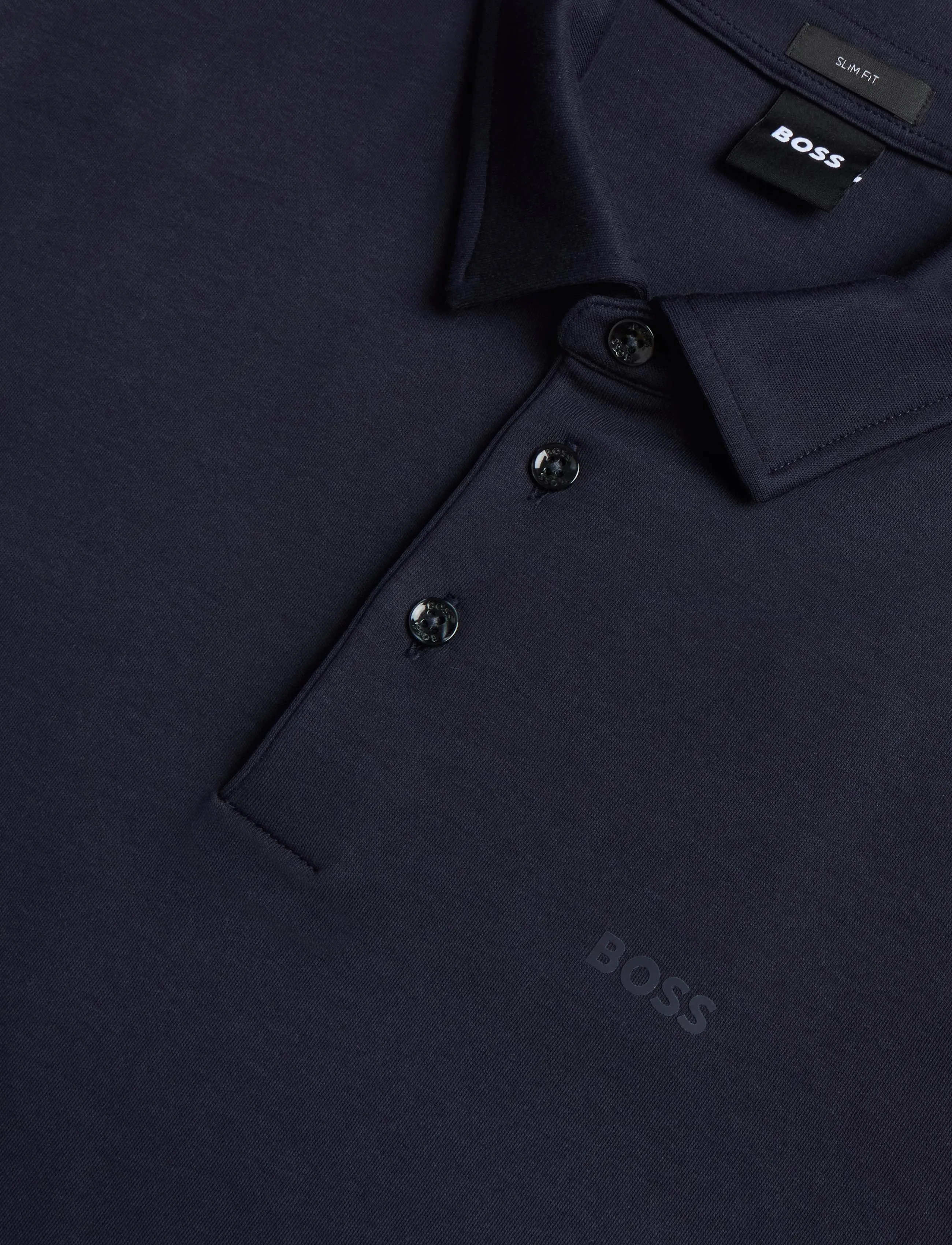 BOSS - Palosh 30 - lühikeste varrukatega polod - dark blue - 2