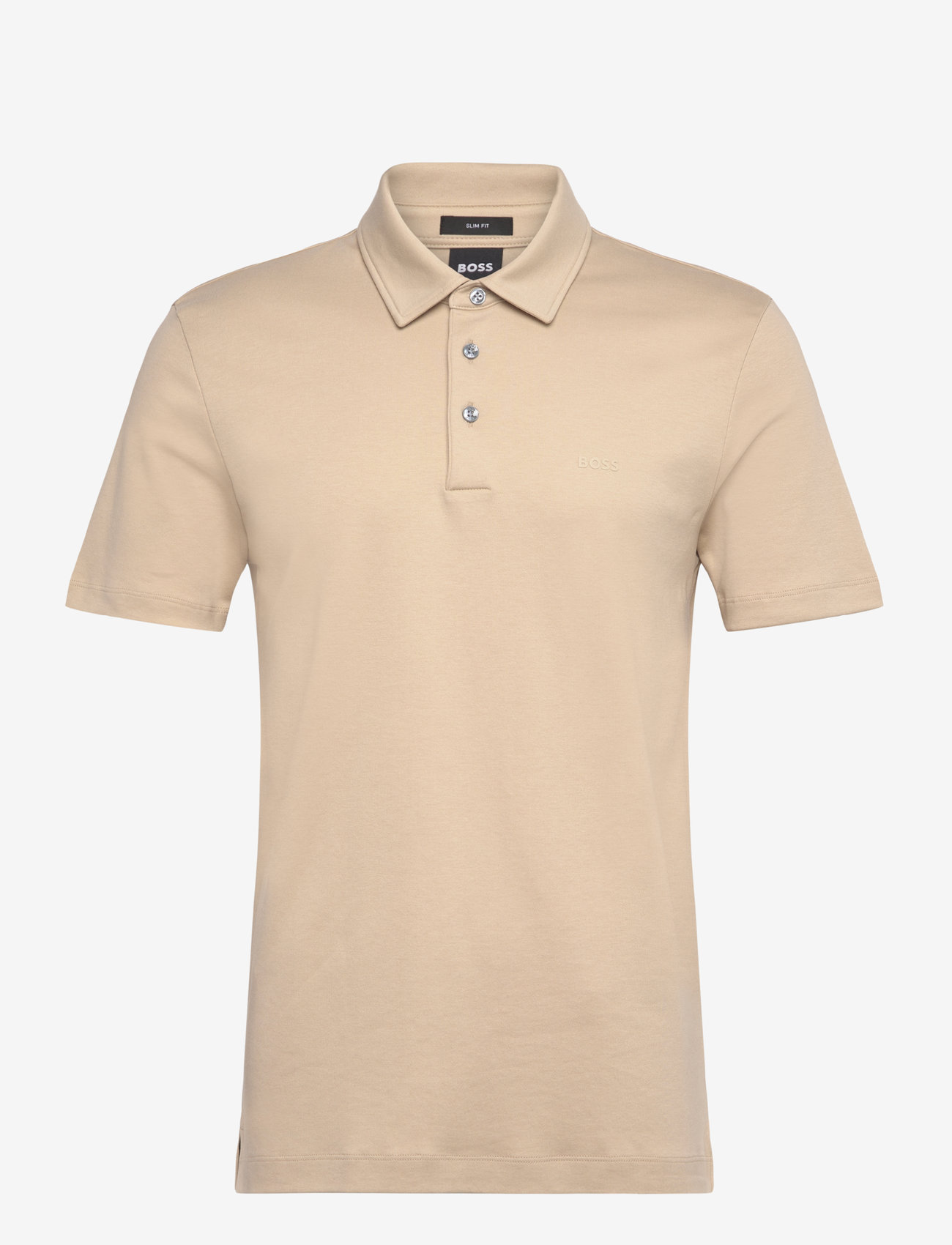 BOSS - Palosh 30 - short-sleeved polos - light beige - 0