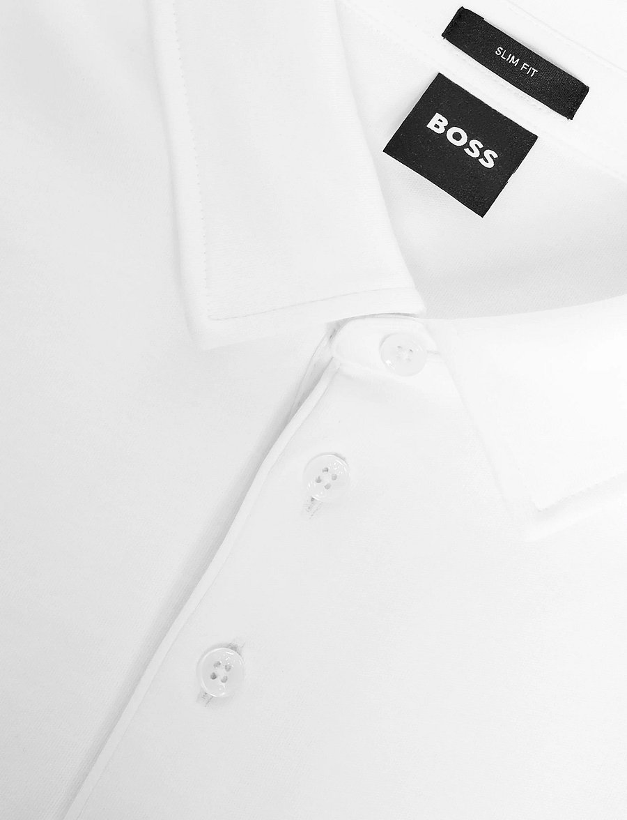 BOSS - Palosh 30 - lühikeste varrukatega polod - white - 2