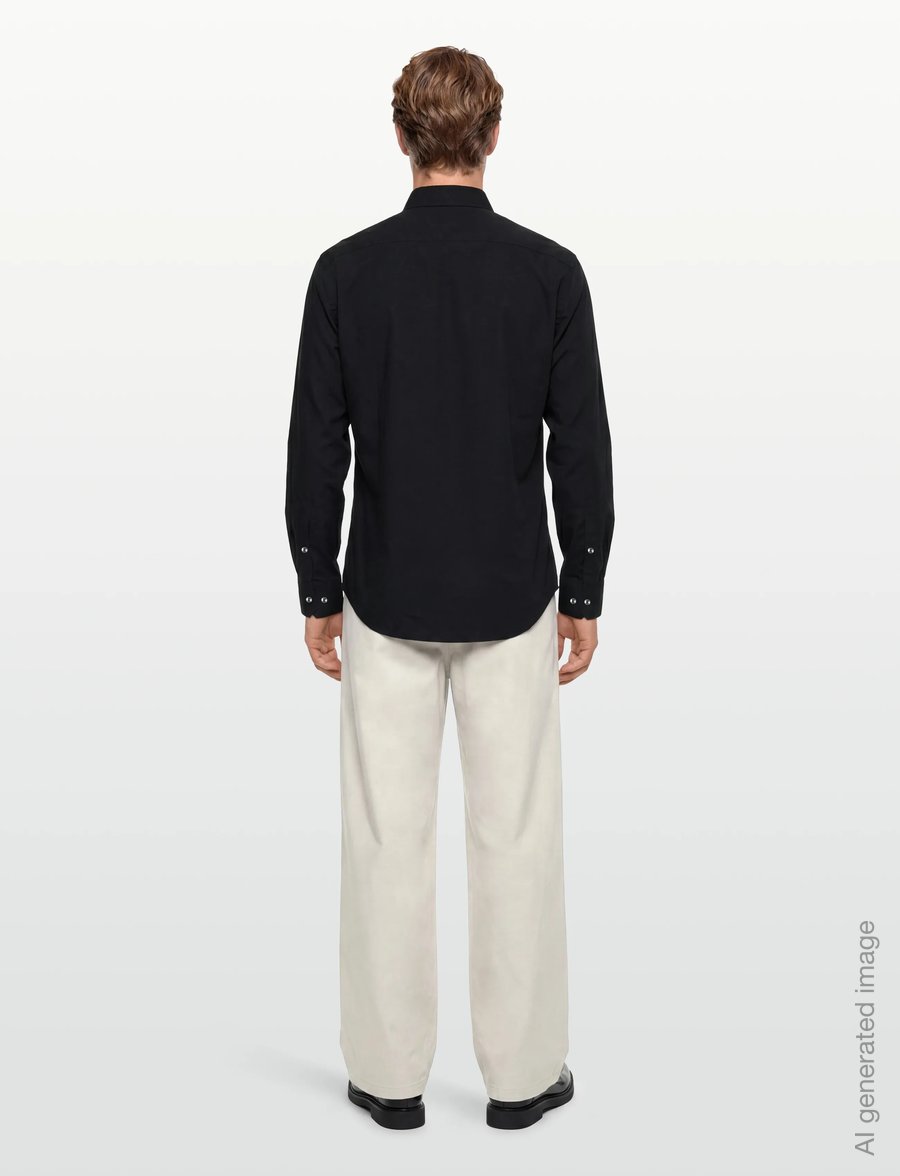 BOSS - H-JOE-kent-C1-214 - ametlikud särgid - black - 4