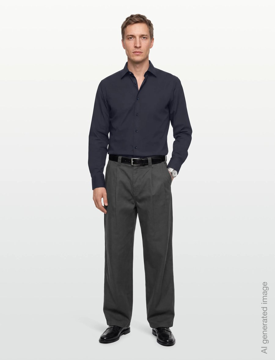 BOSS - H-JOE-kent-C1-214 - formal shirts - dark blue - 0