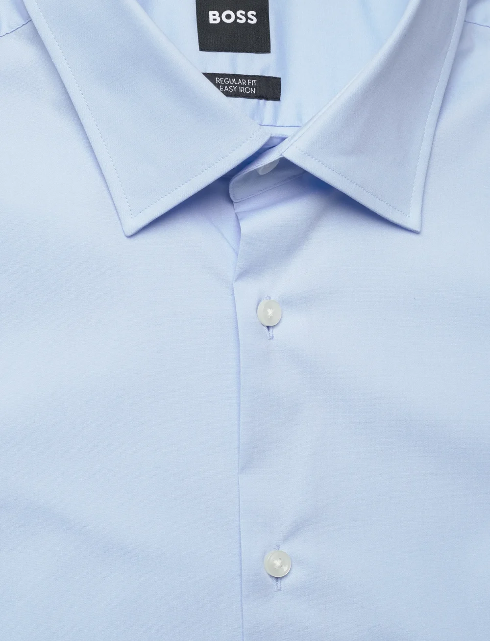 BOSS - H-JOE-kent-C1-214 - basic-hemden - light/pastel blue - 2