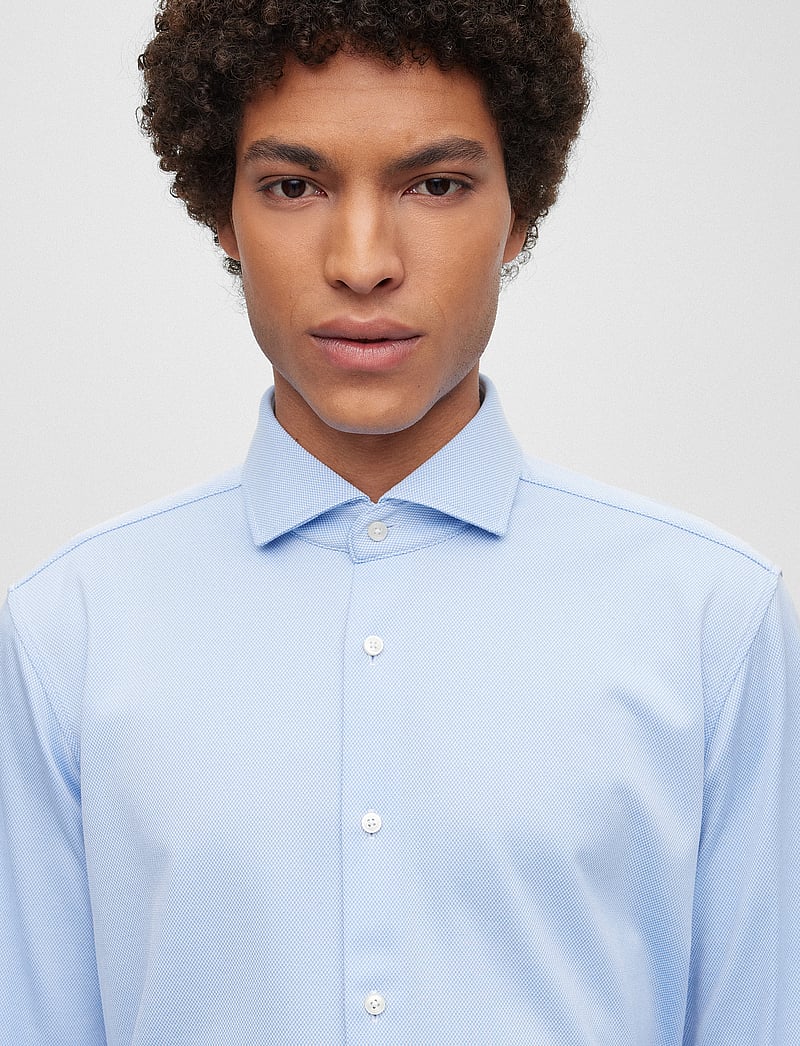 BOSS - P-JOE-spread-C1-222 - tavalised t-särgid - light/pastel blue - 3