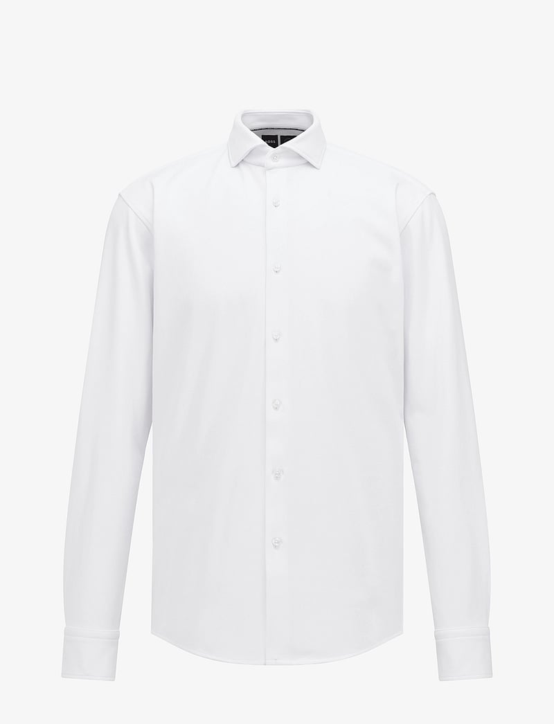 BOSS - P-JOE-spread-C1-222 - basic-hemden - white - 1