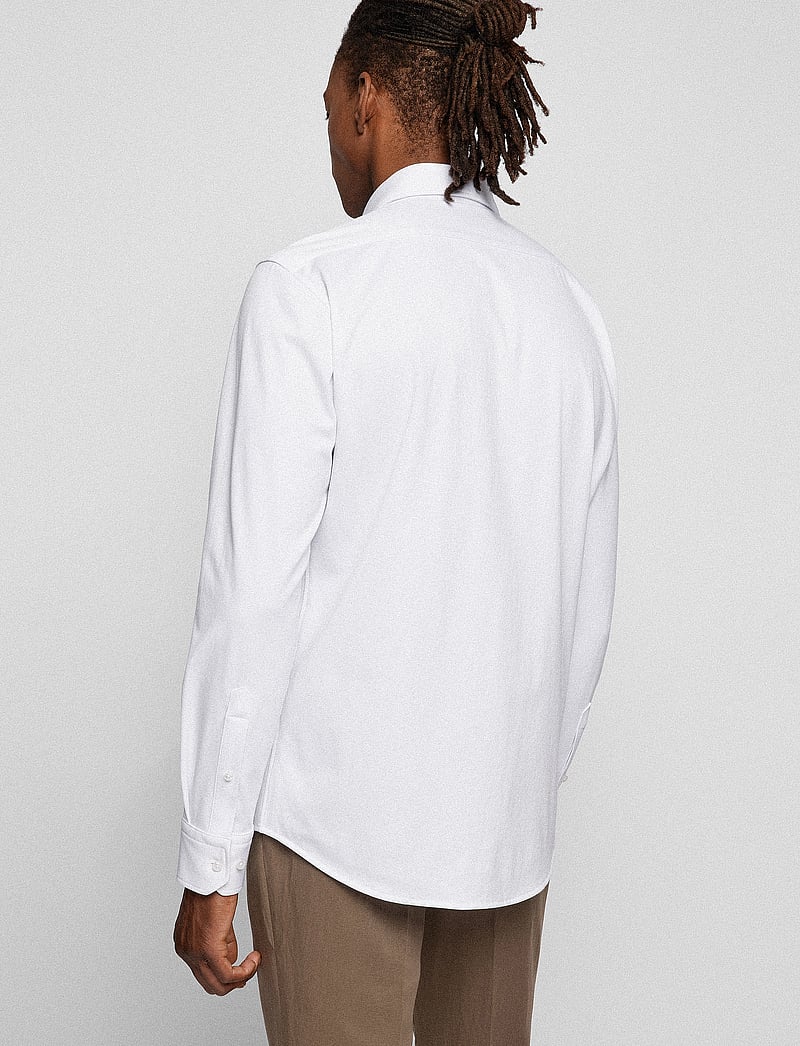 BOSS - P-JOE-spread-C1-222 - basic-hemden - white - 5