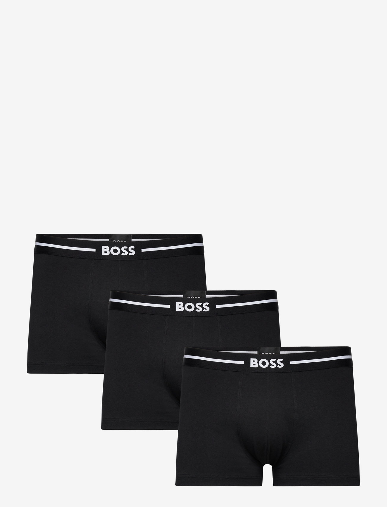 BOSS - Trunk 3P Bold - boxer briefs - black - 0