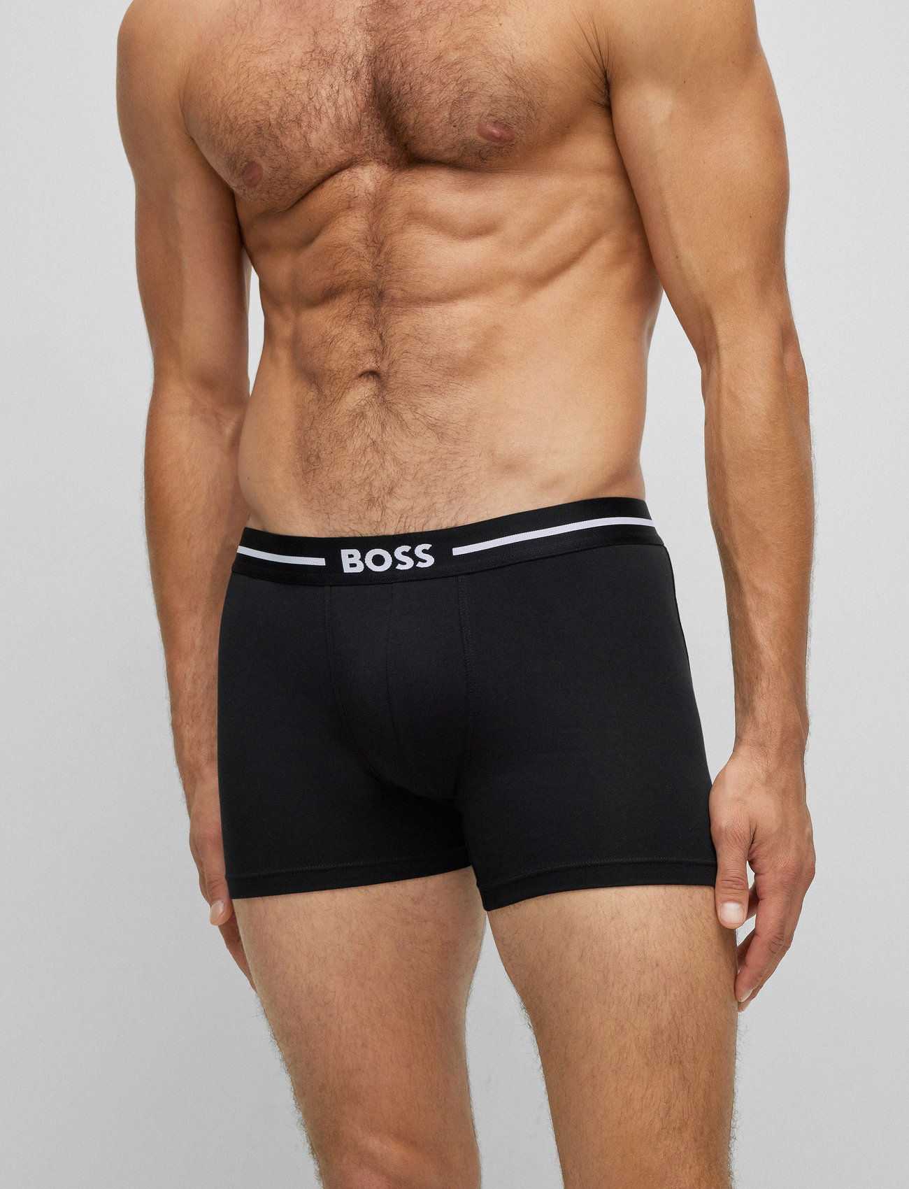 BOSS - Trunk 3P Bold - boxerkalsonger - black - 1