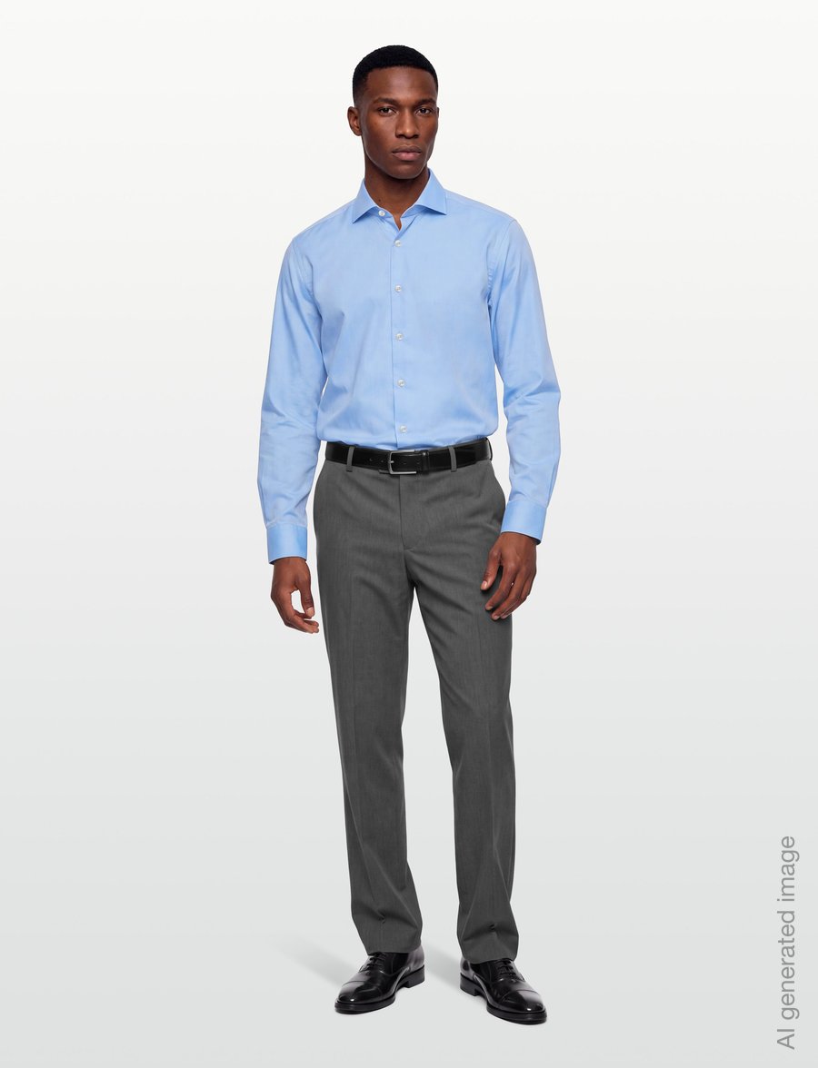 BOSS - H-JOE-spread-C1-222 - ametlikud särgid - light/pastel blue - 0