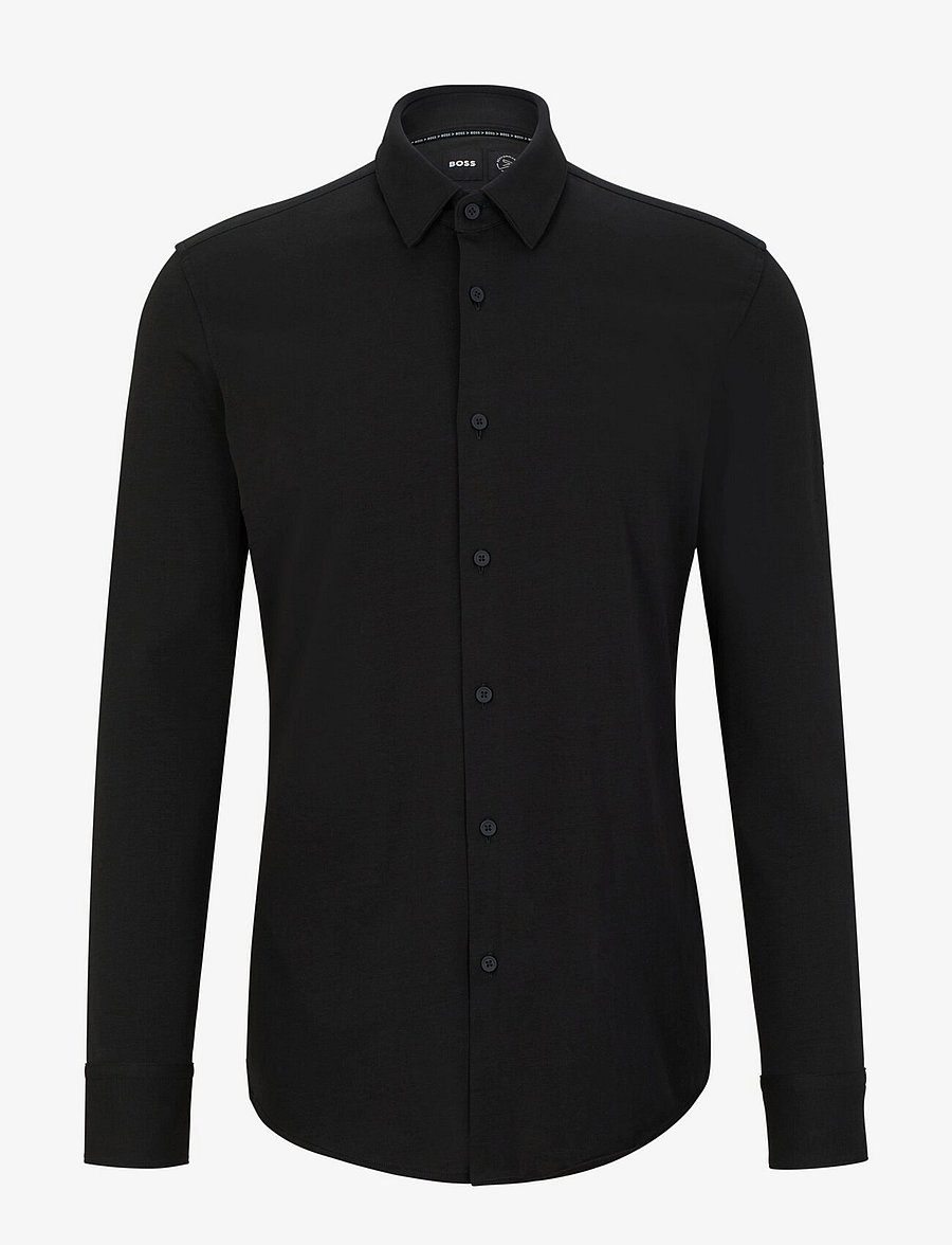 BOSS - P-HANK-s-kent-C1-222 - formelle hemden - black - 0