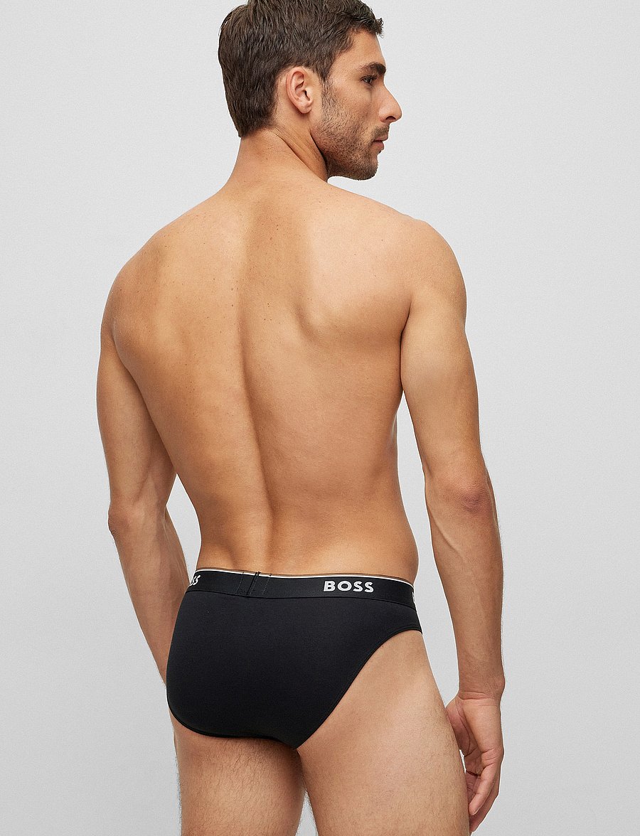 BOSS - Brief 3P Power - multipack underpants - black - 2