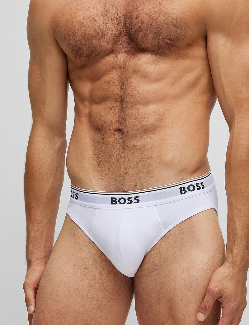 BOSS - Brief 3P Power - multipack underbukser - white - 4