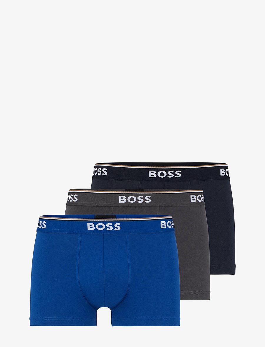 BOSS - Trunk 3P Power - multipack underbukser - open blue - 1