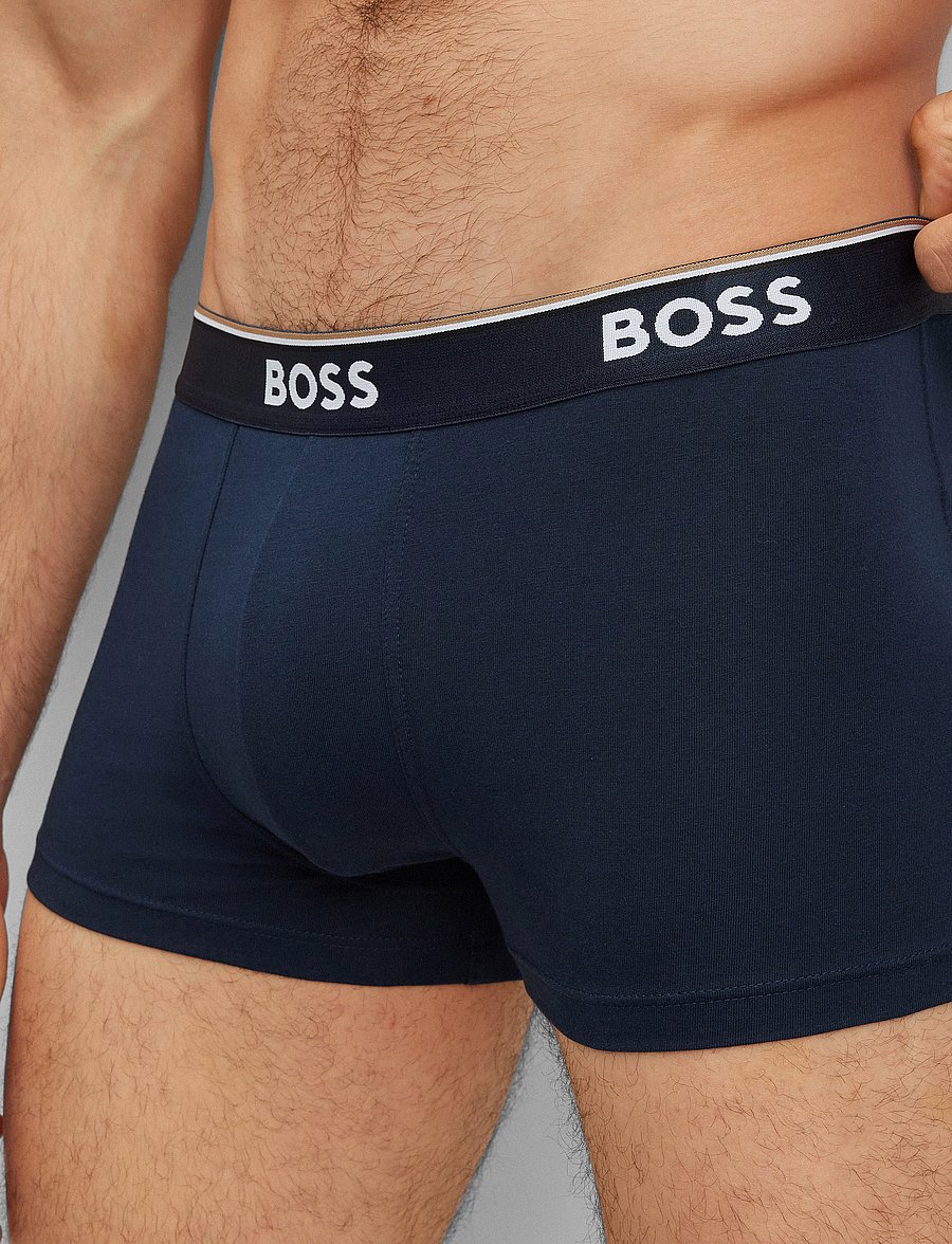 BOSS - Trunk 3P Power - multipack underbukser - open blue - 0