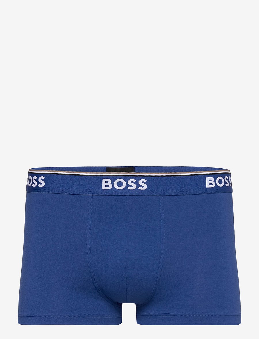 BOSS - Trunk 3P Power - multipack underbukser - open blue - 4