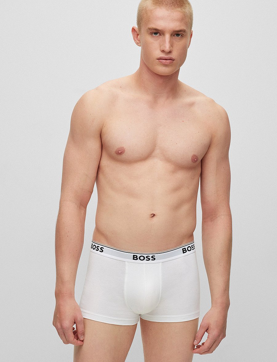 BOSS - Trunk 3P Power - multipakk aluspüksid - white - 0