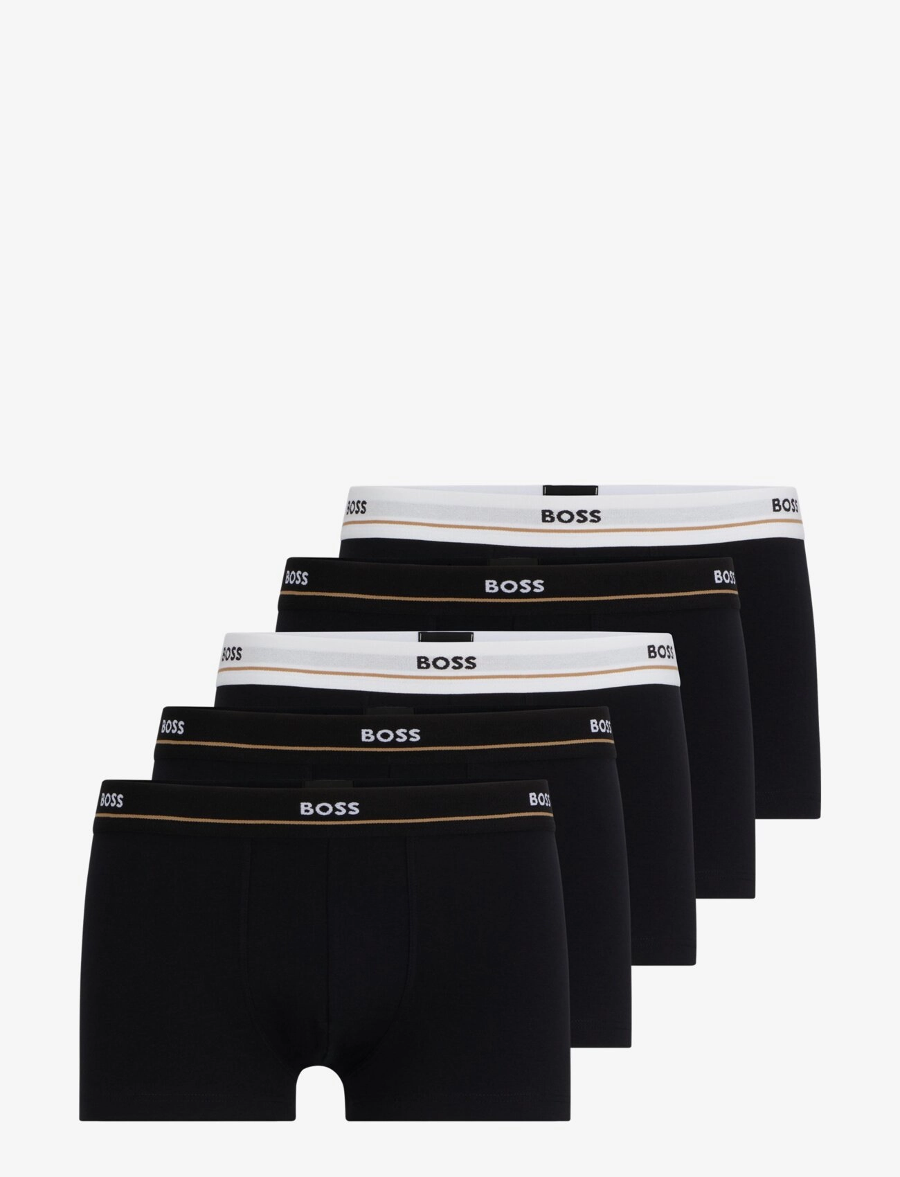 BOSS Trunk 5P Essential Schwarz - XL - Herren