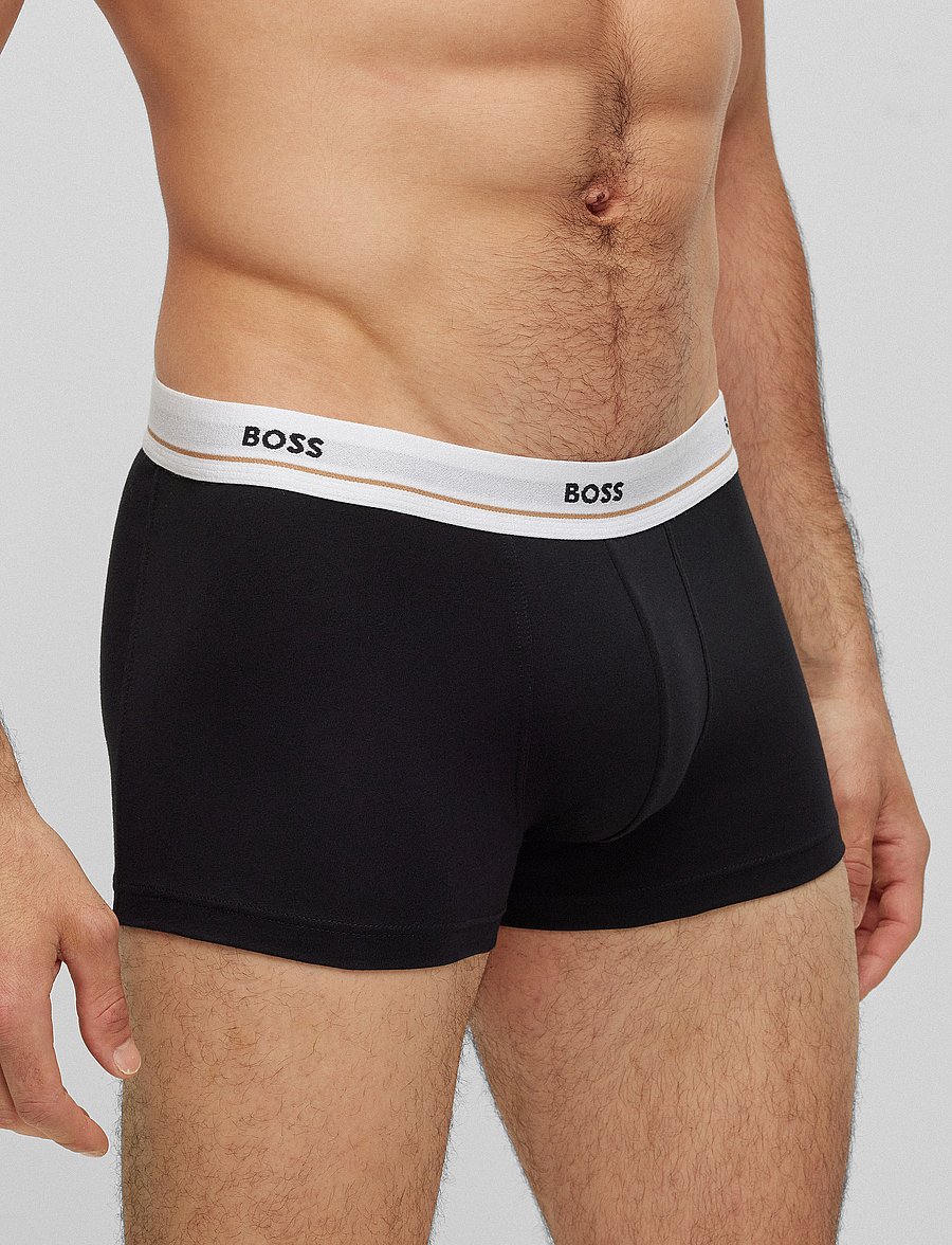BOSS - Trunk 5P Essential - boxer briefs - black - 0