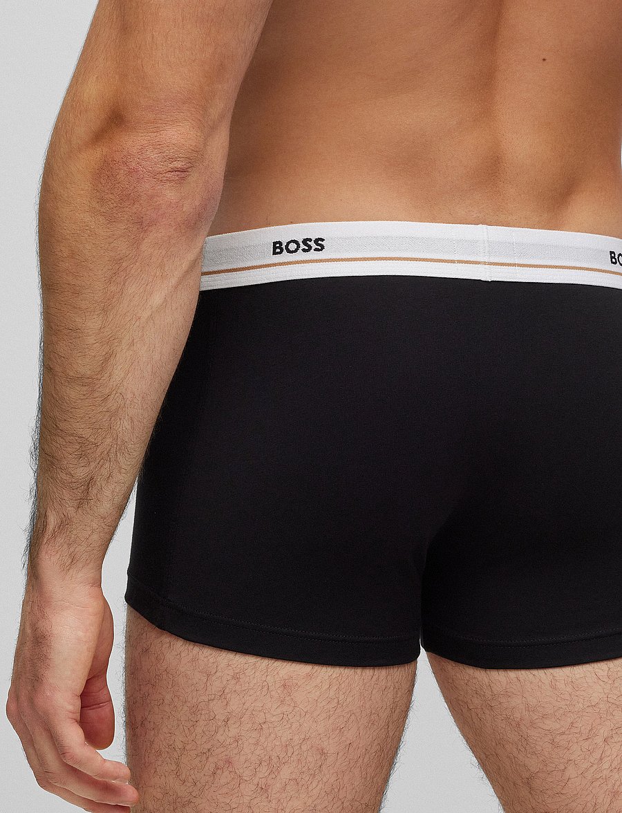 BOSS - Trunk 5P Essential - boxer briefs - black - 2