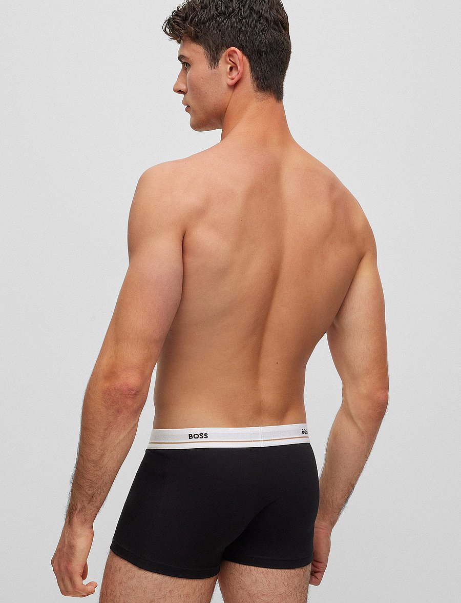 BOSS - Trunk 5P Essential - boxer briefs - black - 3