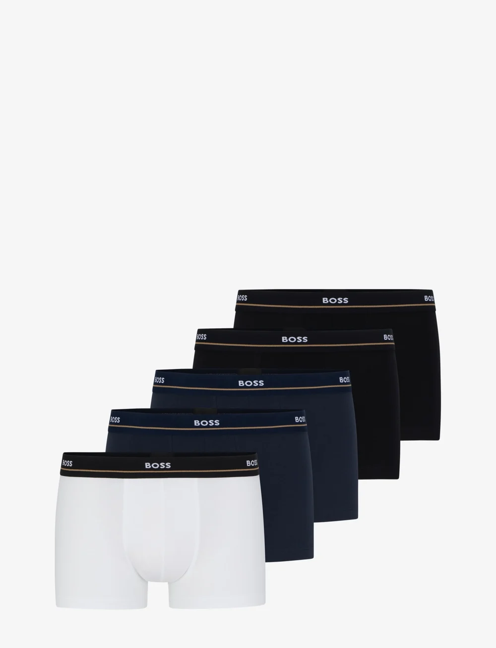 BOSS - Trunk 5P Essential - unterhosen im multipack - open blue - 1