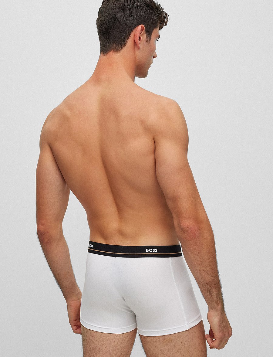 BOSS - Trunk 5P Essential - multipack underpants - open blue - 4