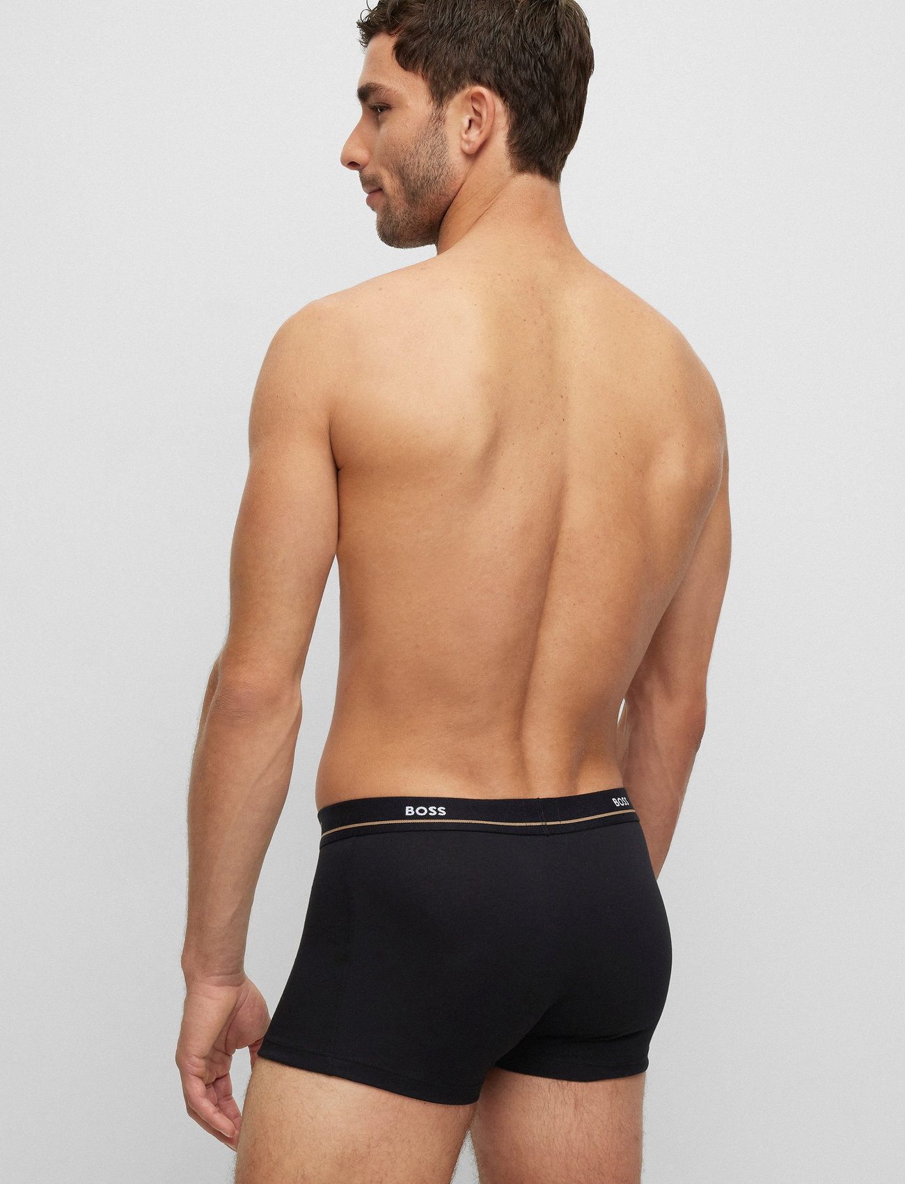 BOSS - Trunk 5P Essential - multipack underbukser - open blue - 5