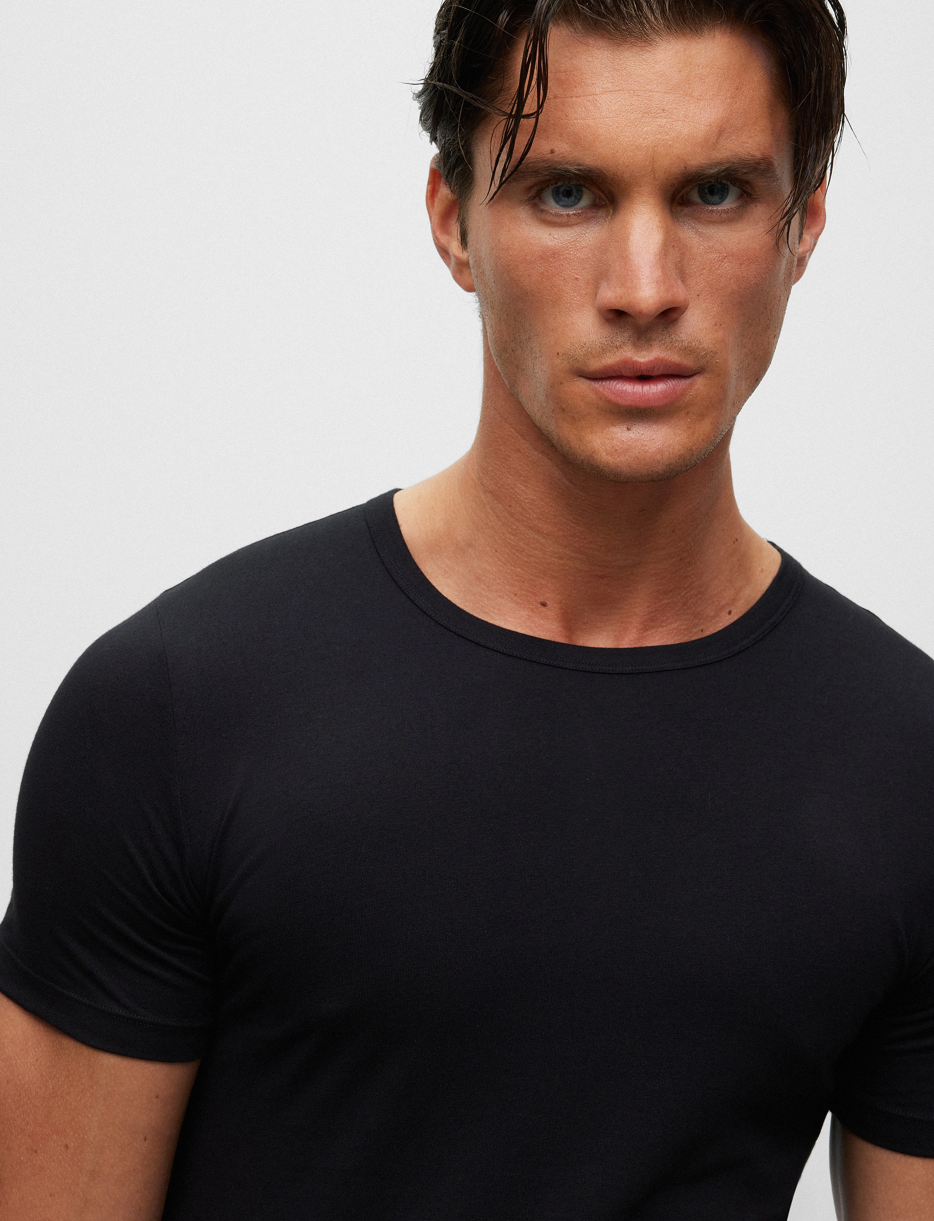 BOSS - TShirtRN 2P Modern - laveste priser - black - 2