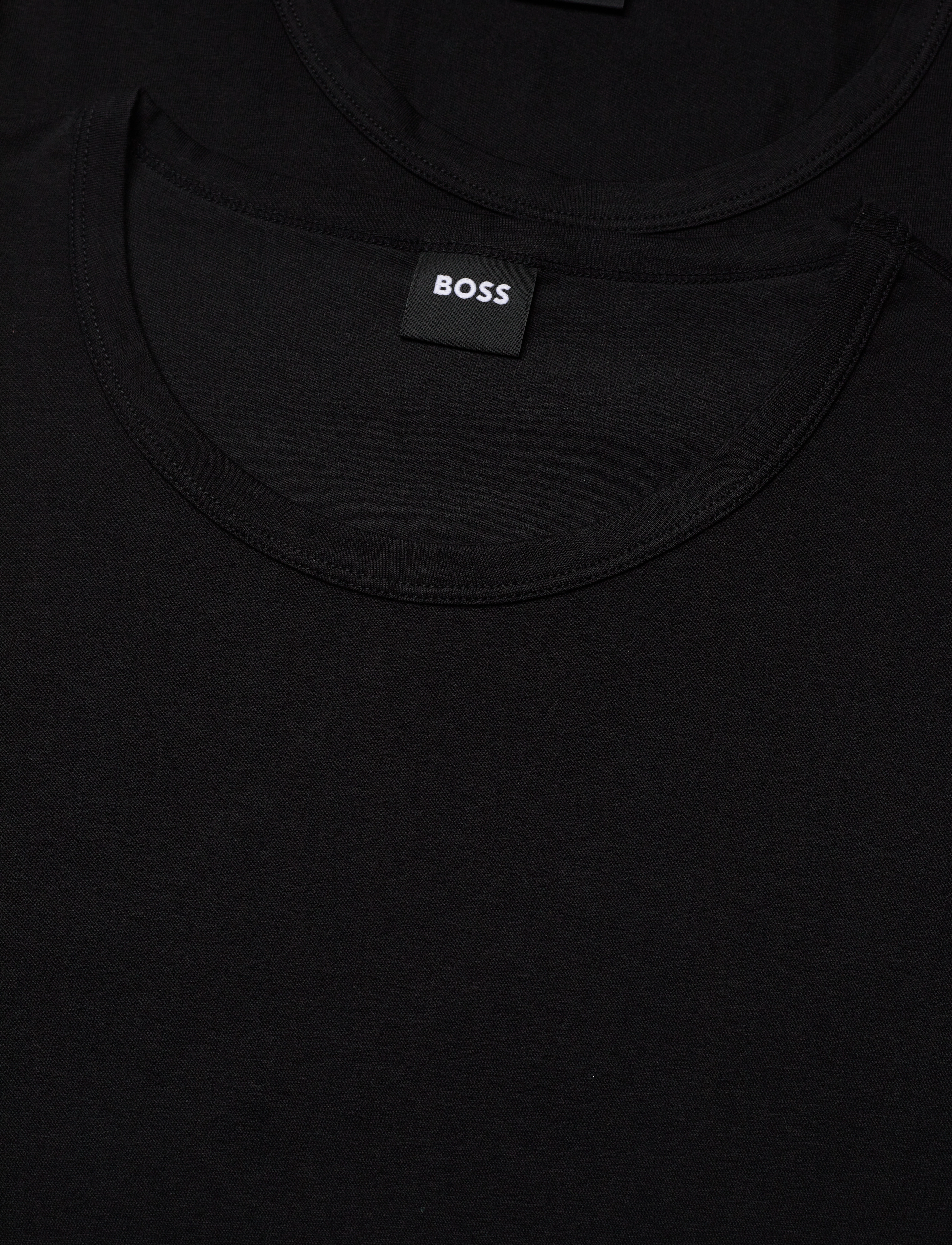 BOSS - TShirtRN 2P Modern - multipack t-shirts - black - 4