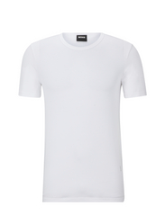 BOSS - TShirtRN 2P Modern - basis-t-skjorter - white - 5