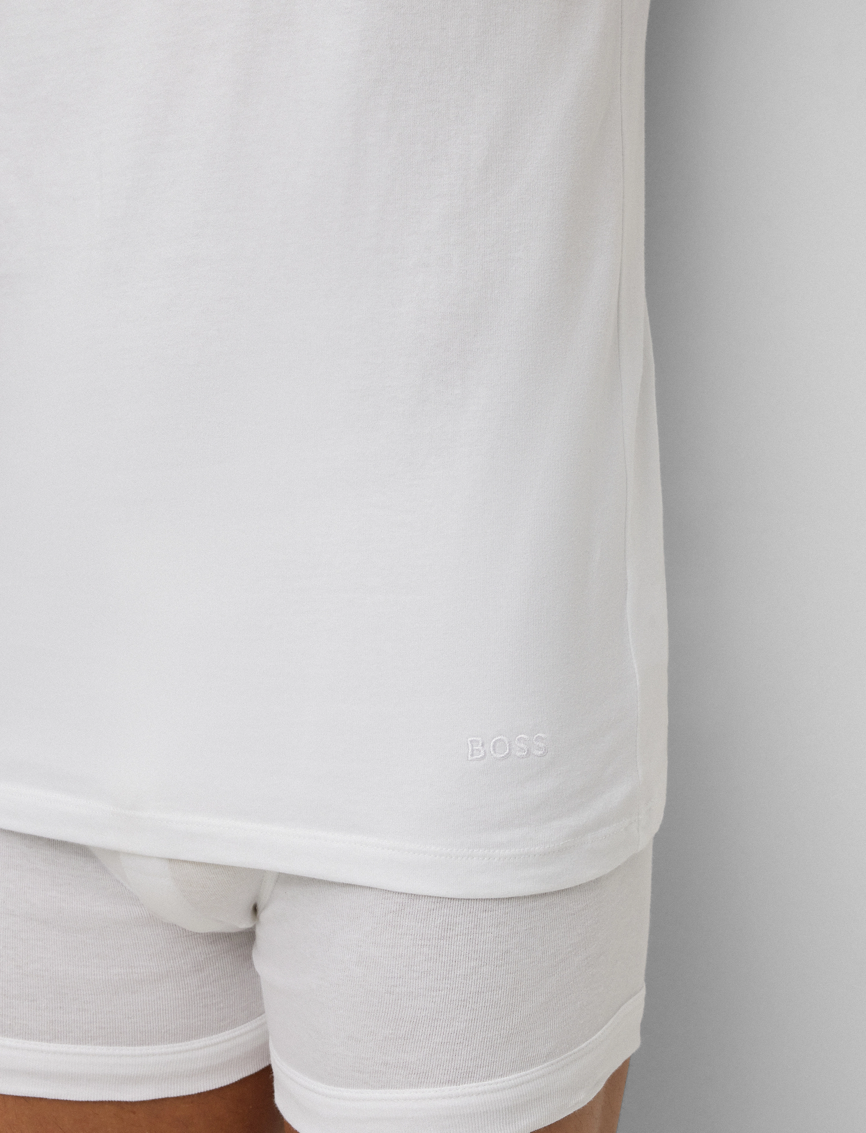 BOSS - Tank Top 3P Classic - nattrøjer - white - 2