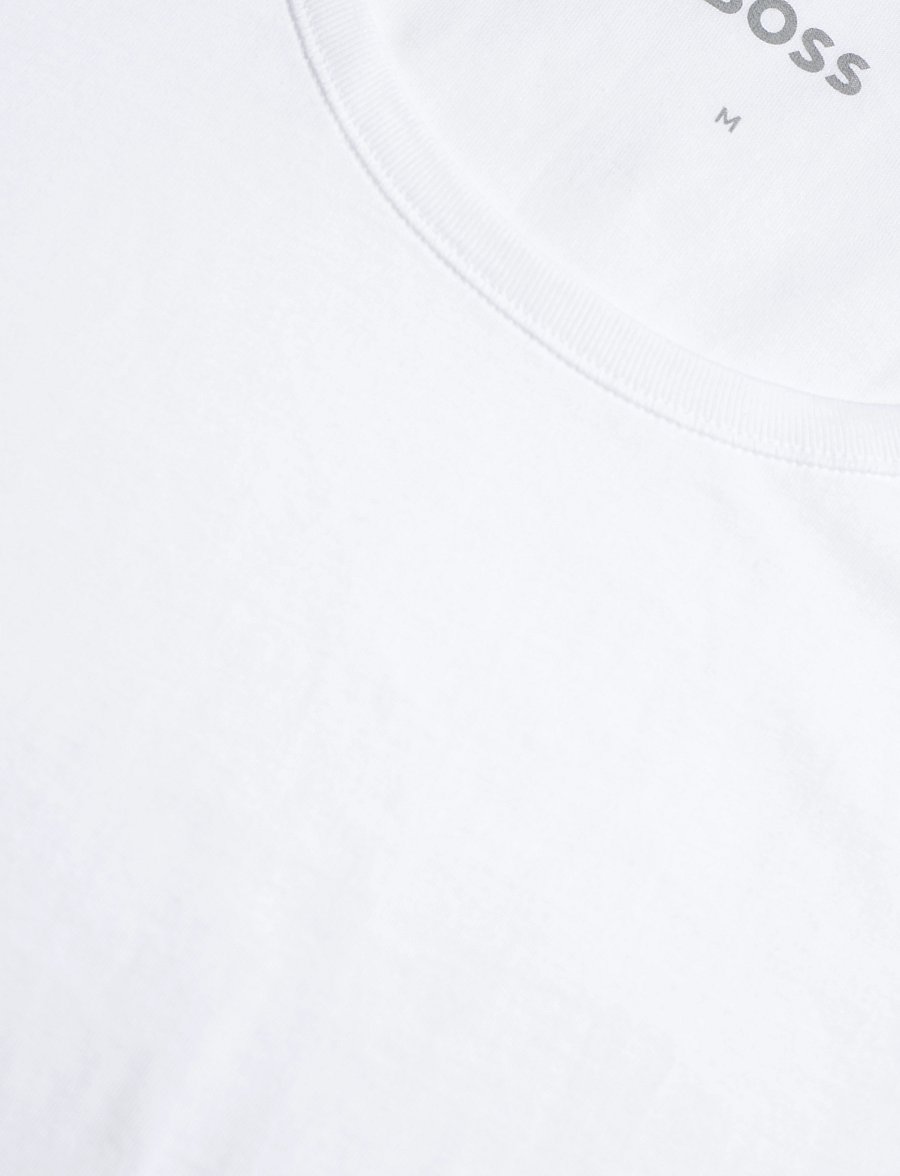 BOSS - Tank Top 3P Classic - pyjama tops - white - 4