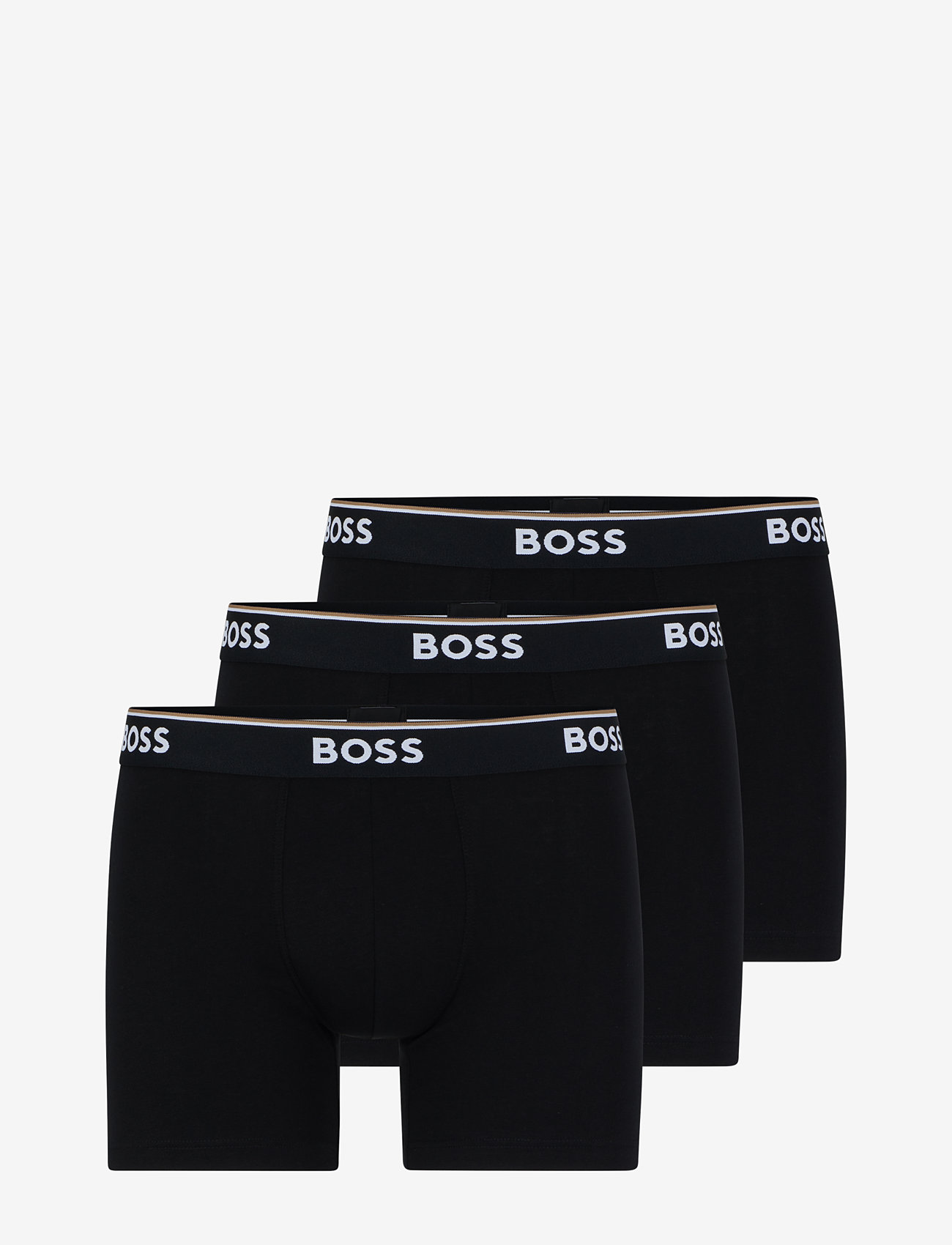BOSS - BoxerBr 3P Power - multipack underbukser - black - 1