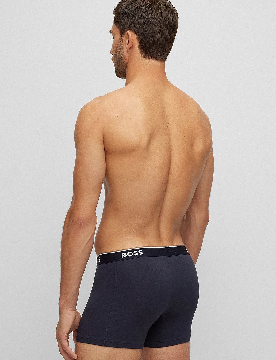 BOSS - BoxerBr 3P Power - unterhosen im multipack - open blue - 2