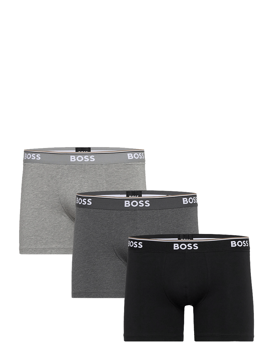 BOSS - BoxerBr 3P Power - multipack underpants - open grey - 0