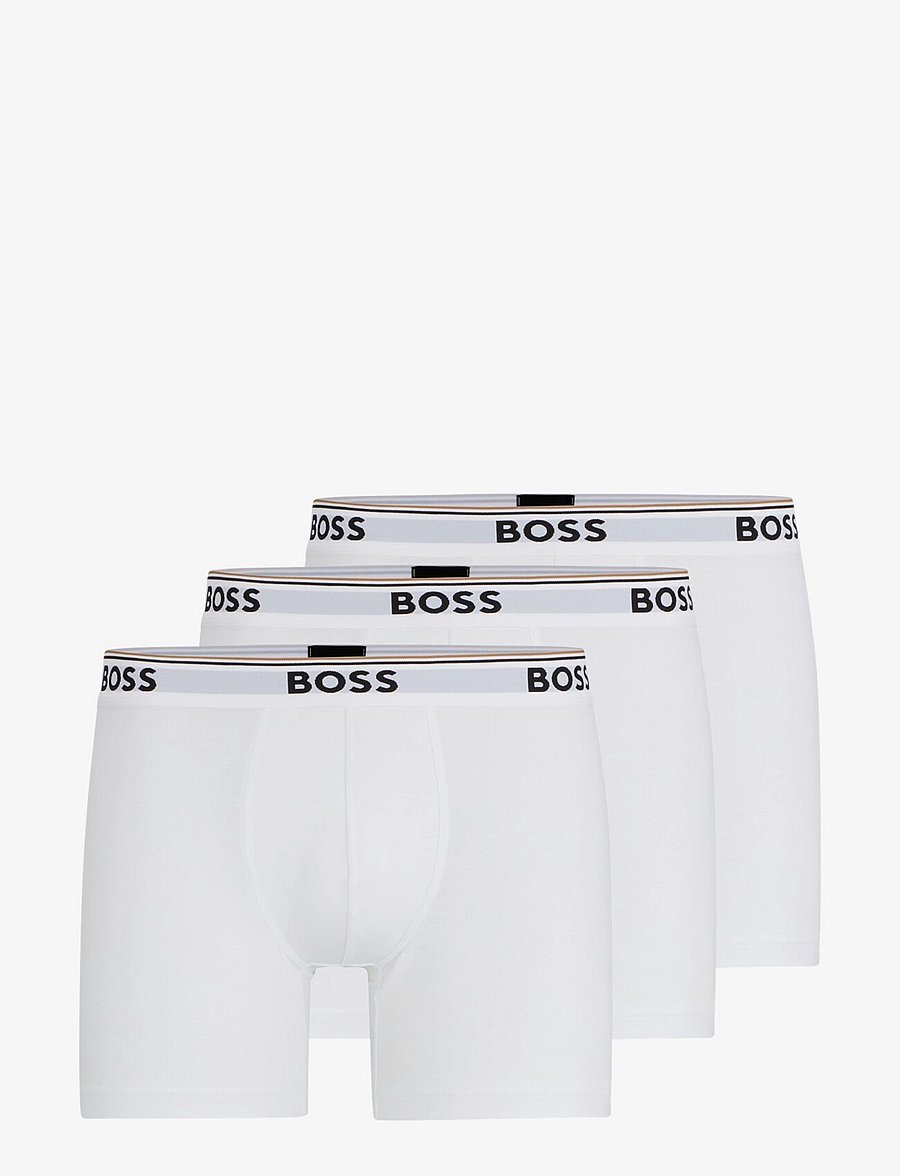 BOSS - BoxerBr 3P Power - unterhosen im multipack - white - 1
