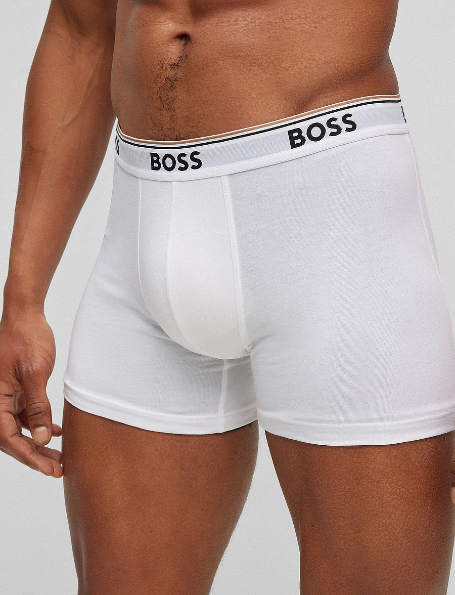 BOSS - BoxerBr 3P Power - unterhosen im multipack - white - 0