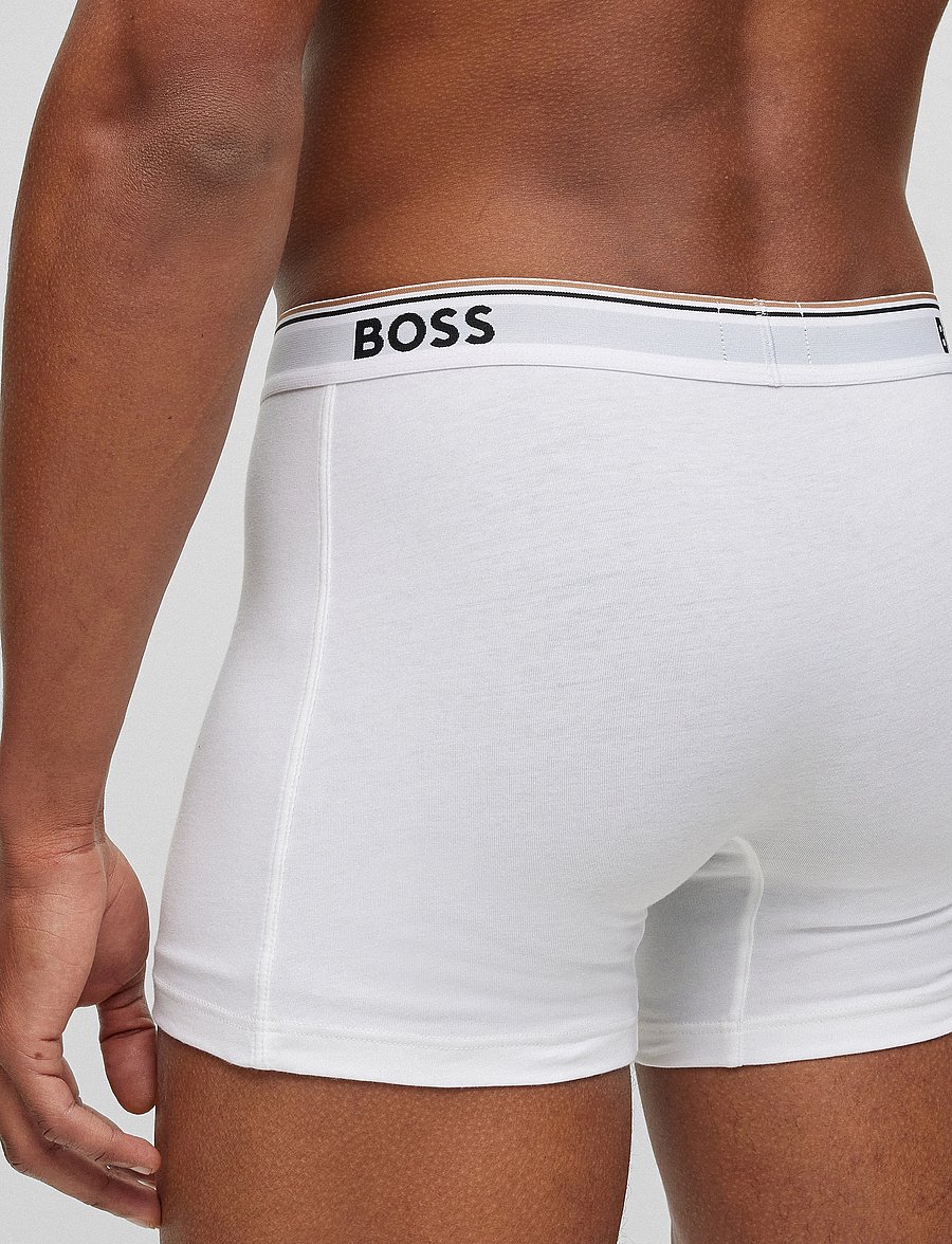 BOSS - BoxerBr 3P Power - unterhosen im multipack - white - 2