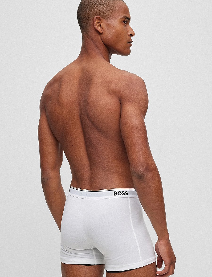 BOSS - BoxerBr 3P Power - unterhosen im multipack - white - 3