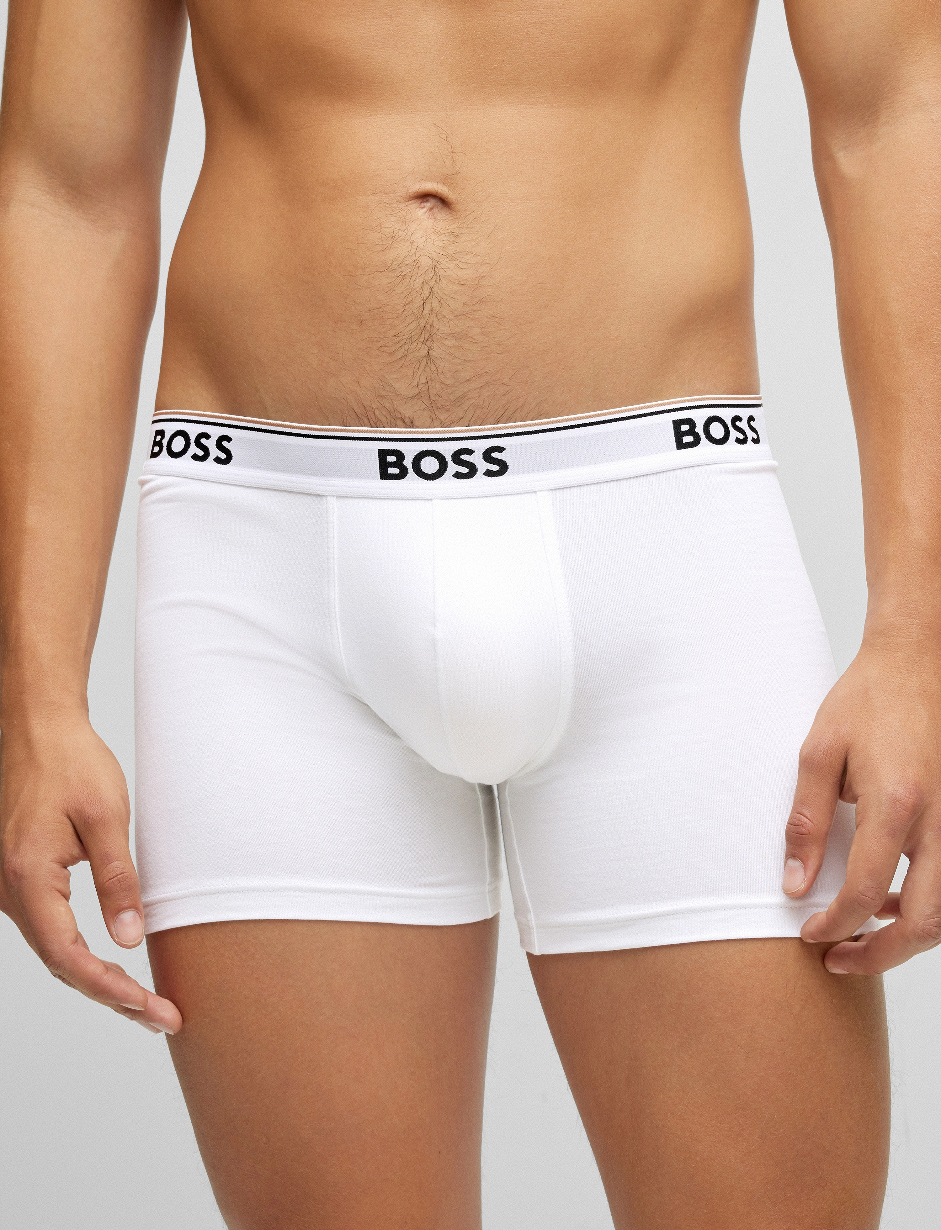 BOSS - BoxerBr 3P Power - unterhosen im multipack - white - 5