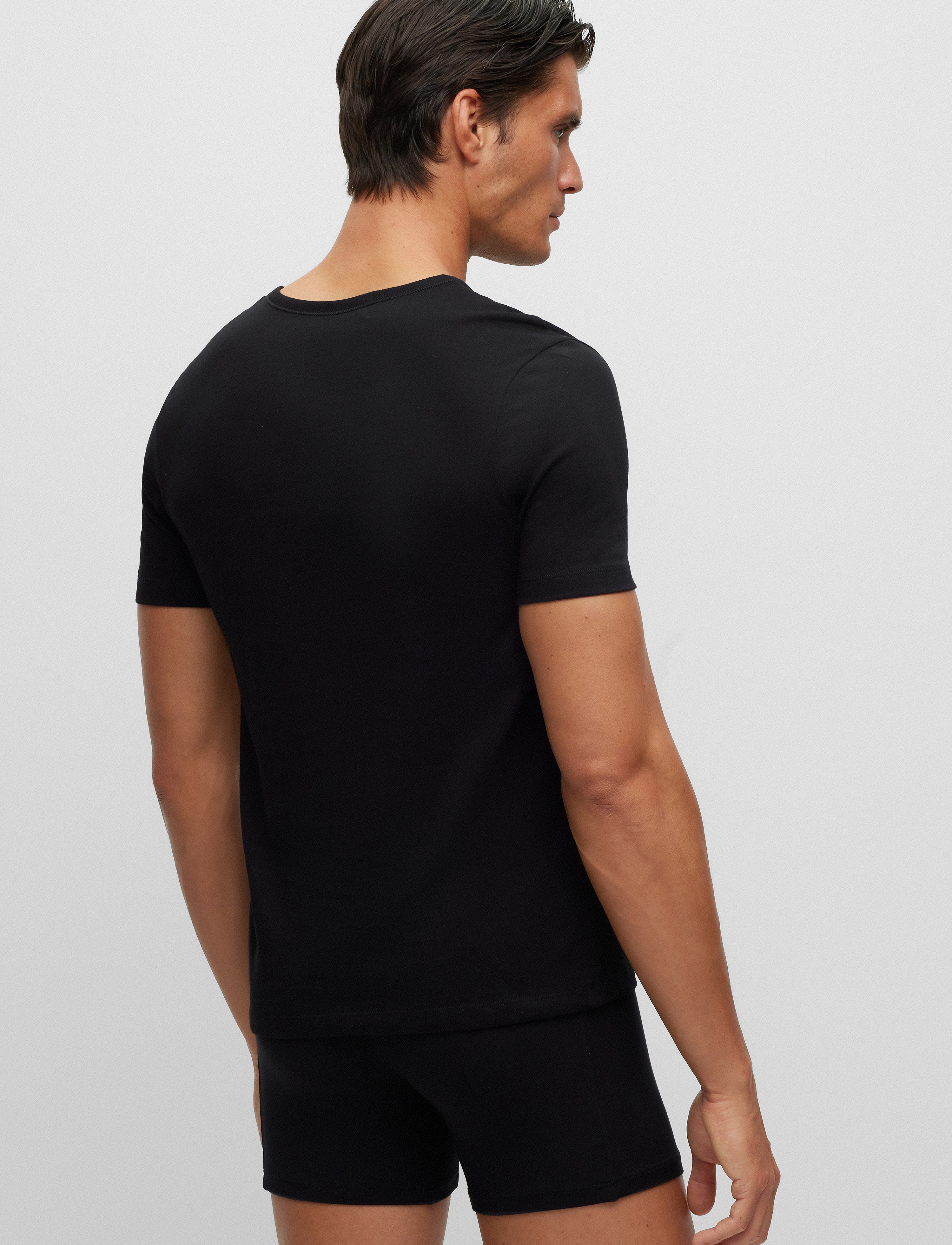 BOSS - TShirt RN 3P Classic - kortærmede t-shirts - assorted pre-pack - 3