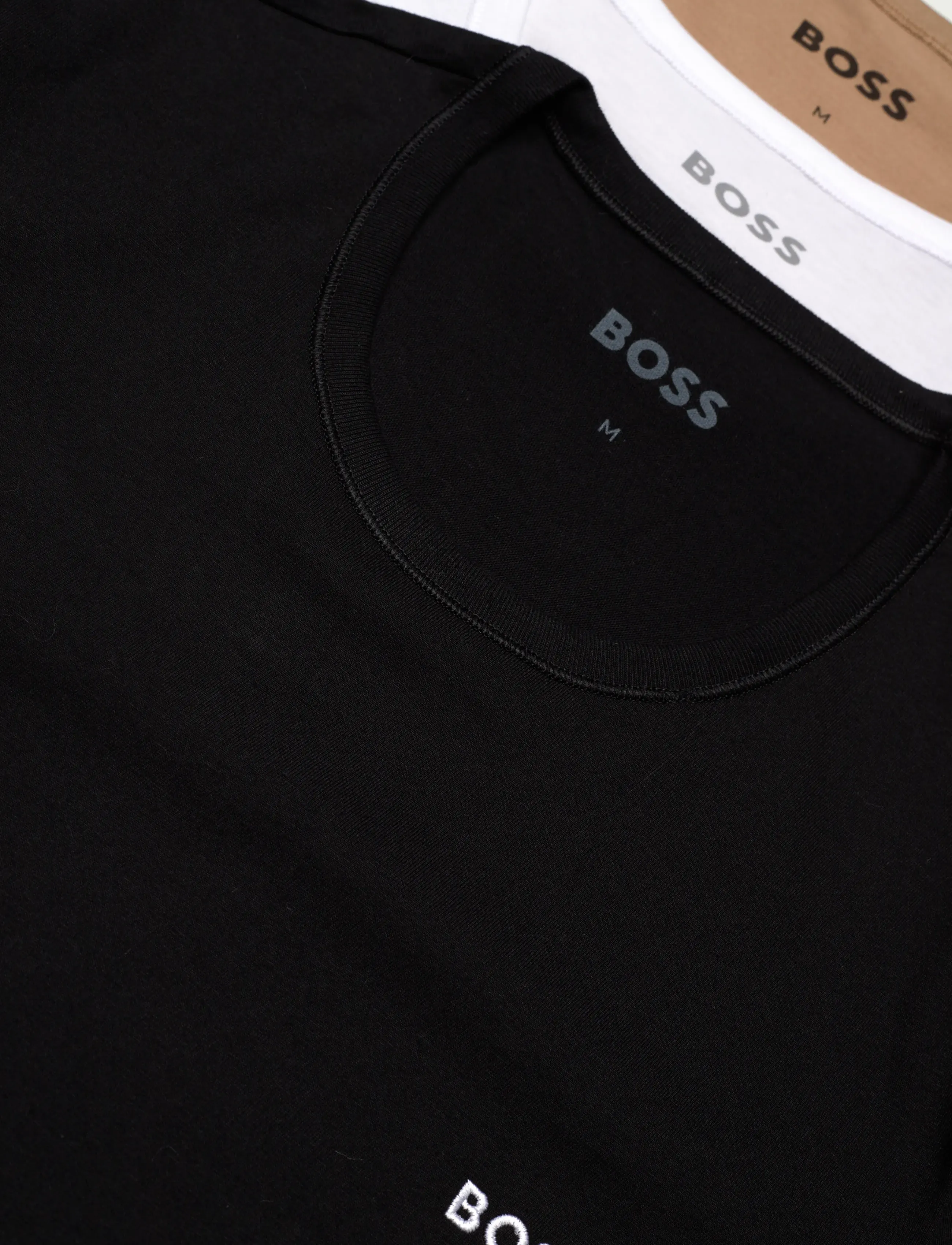 BOSS - TShirt RN 3P Classic - multipack t-skjorter - medium beige - 1