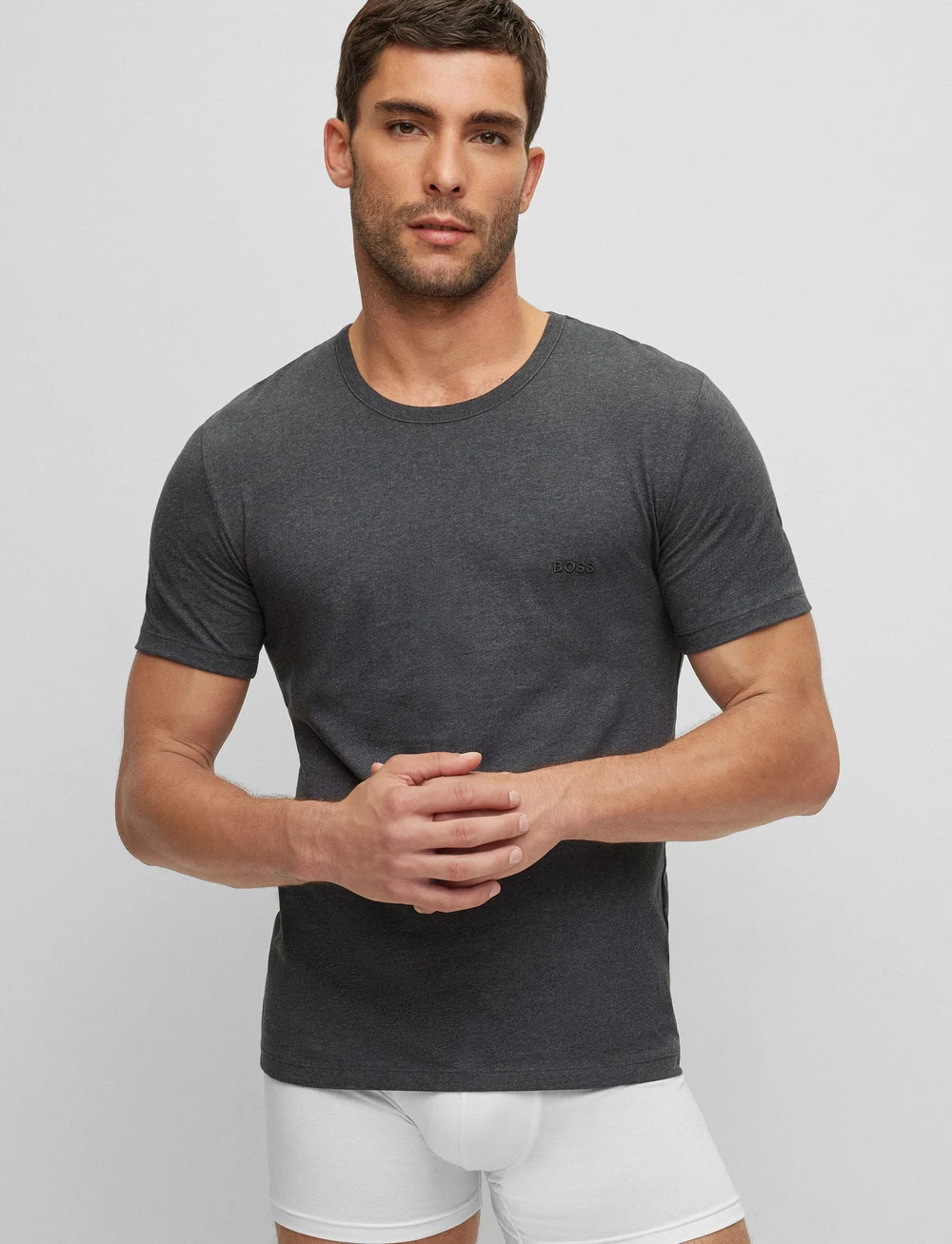 BOSS - TShirt RN 3P Classic - multipack t-shirts - open blue - 2