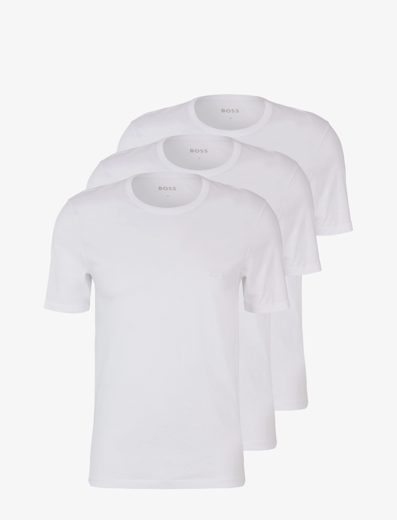 BOSS Tshirt Rn 3P Klassisch Weiß - XL - Herren