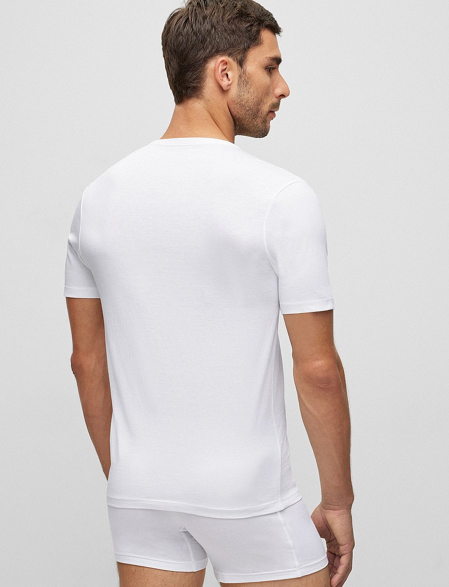 BOSS - TShirt RN 3P Classic - t-shirts im multipack - white - 2