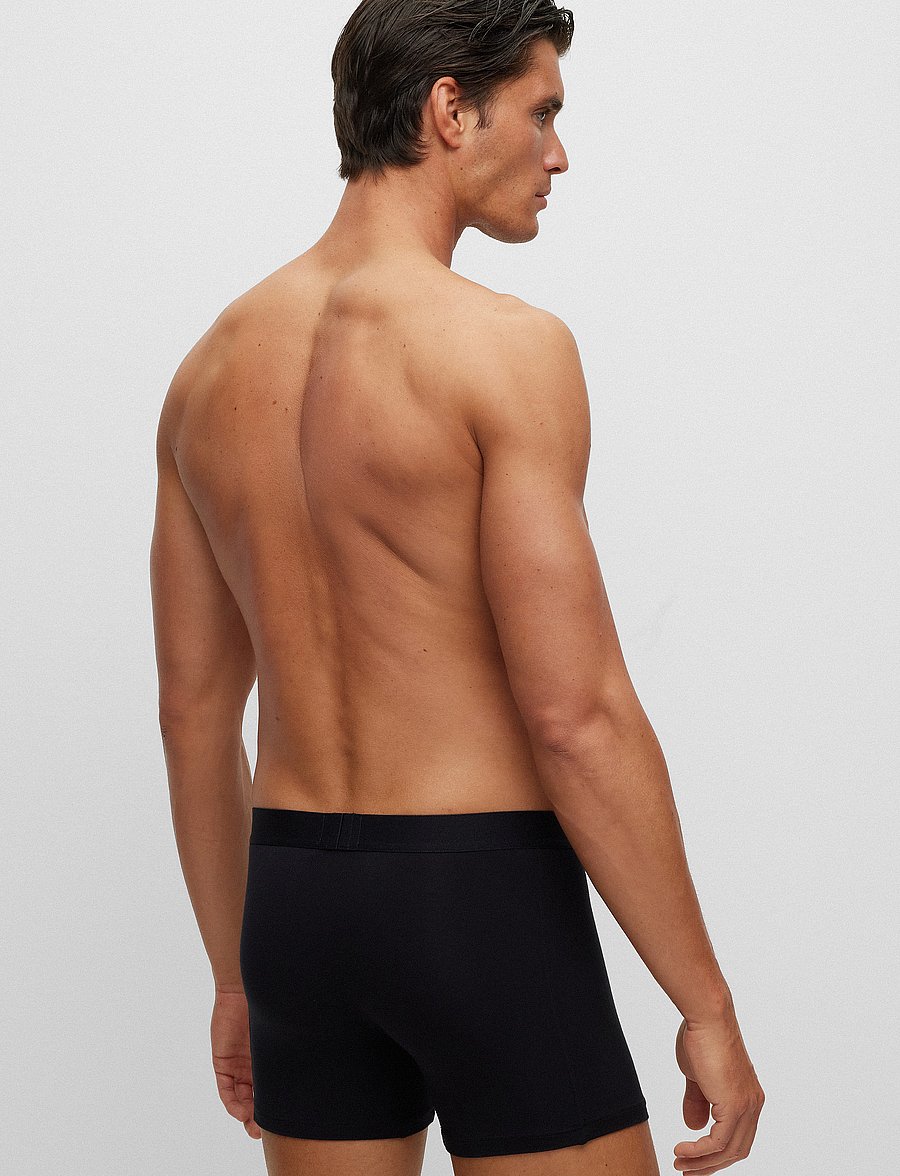 BOSS - BoxerBr 2P UltraSoft - kelnaitės - black - 3