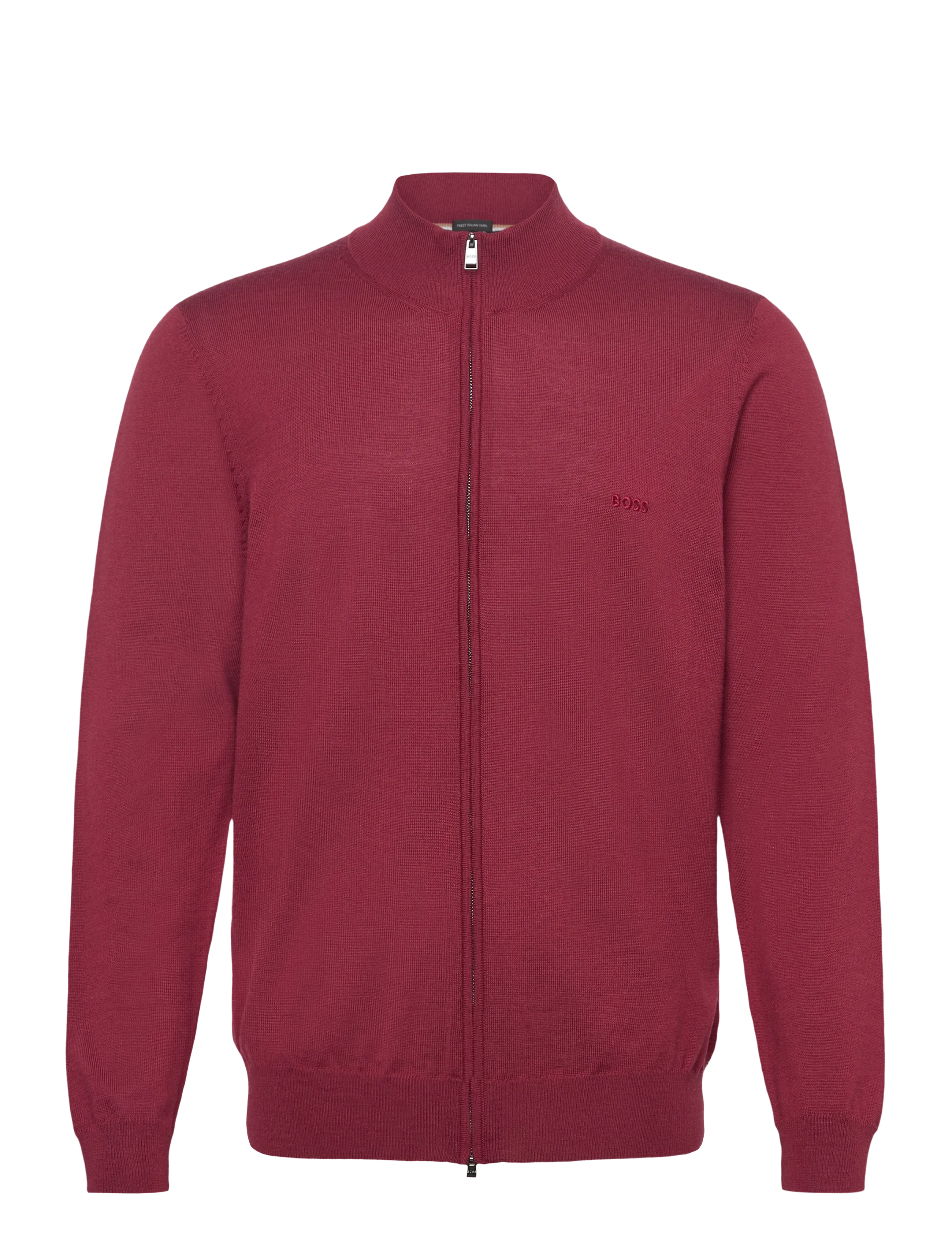 BOSS Balonso-L - Strik - DARK RED / burgundy