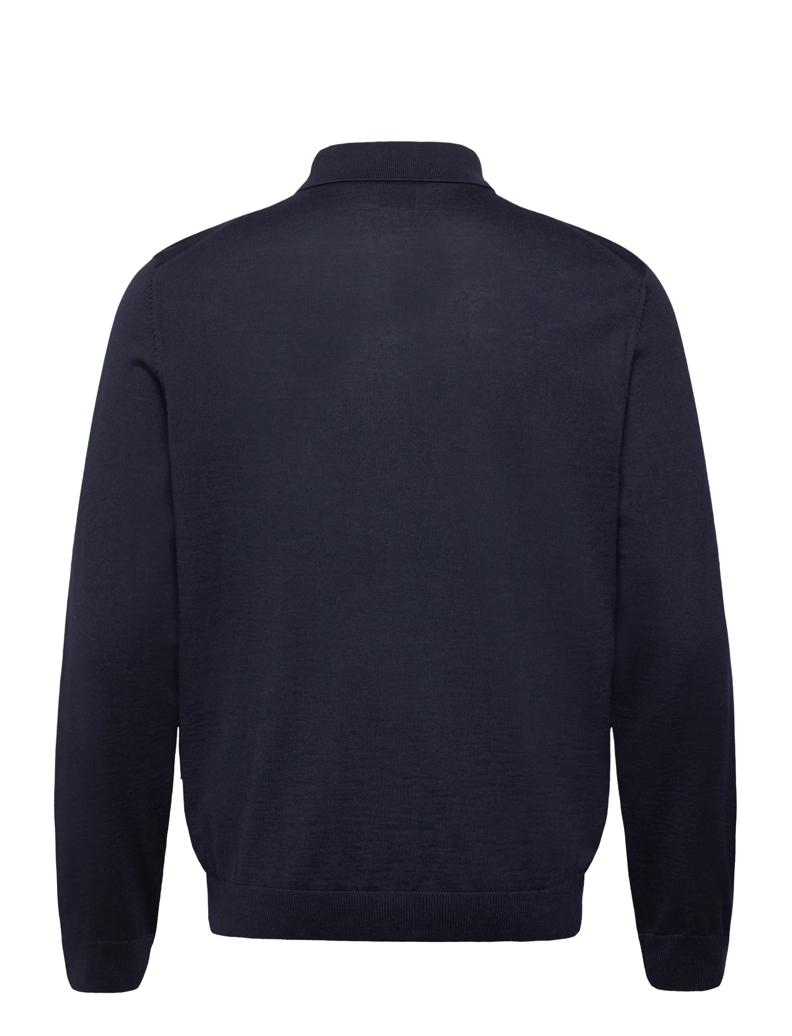 BOSS - Lancione - långärmade stickade pikétröjor - dark blue - 1