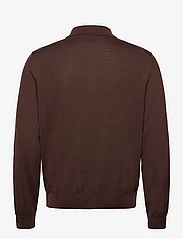 BOSS - Bono-L - knitted polos - dark brown - 1