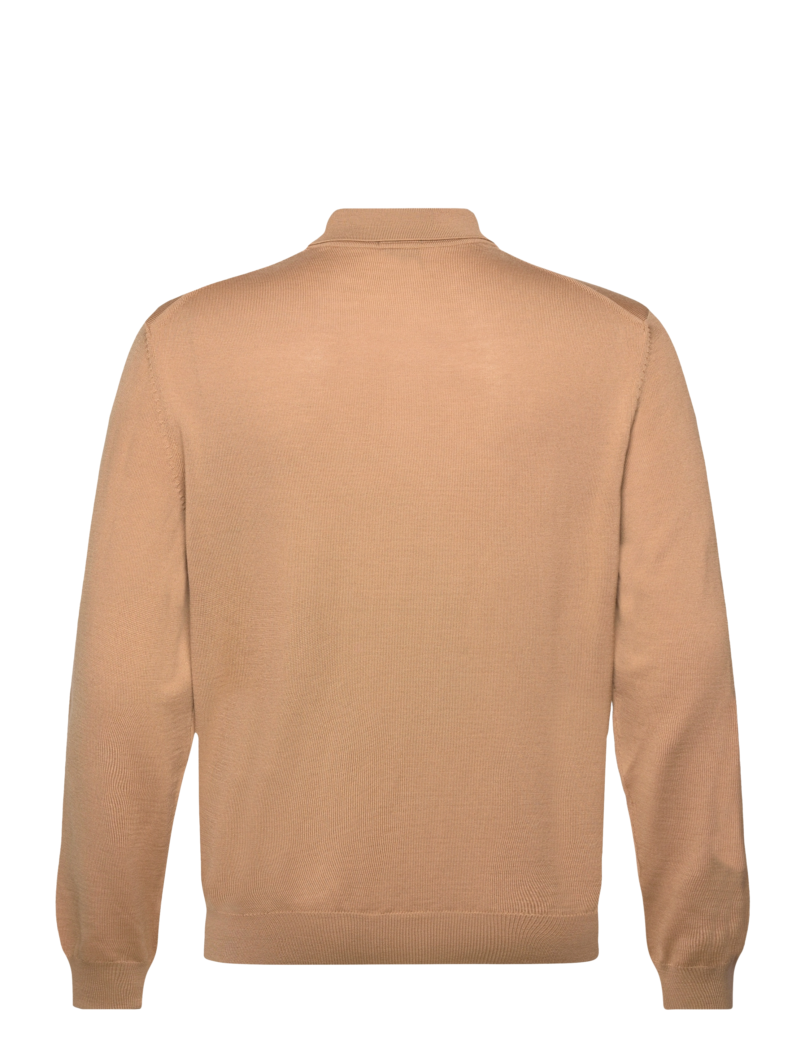 BOSS - Bono-L - gestrickte polohemden - medium beige - 1