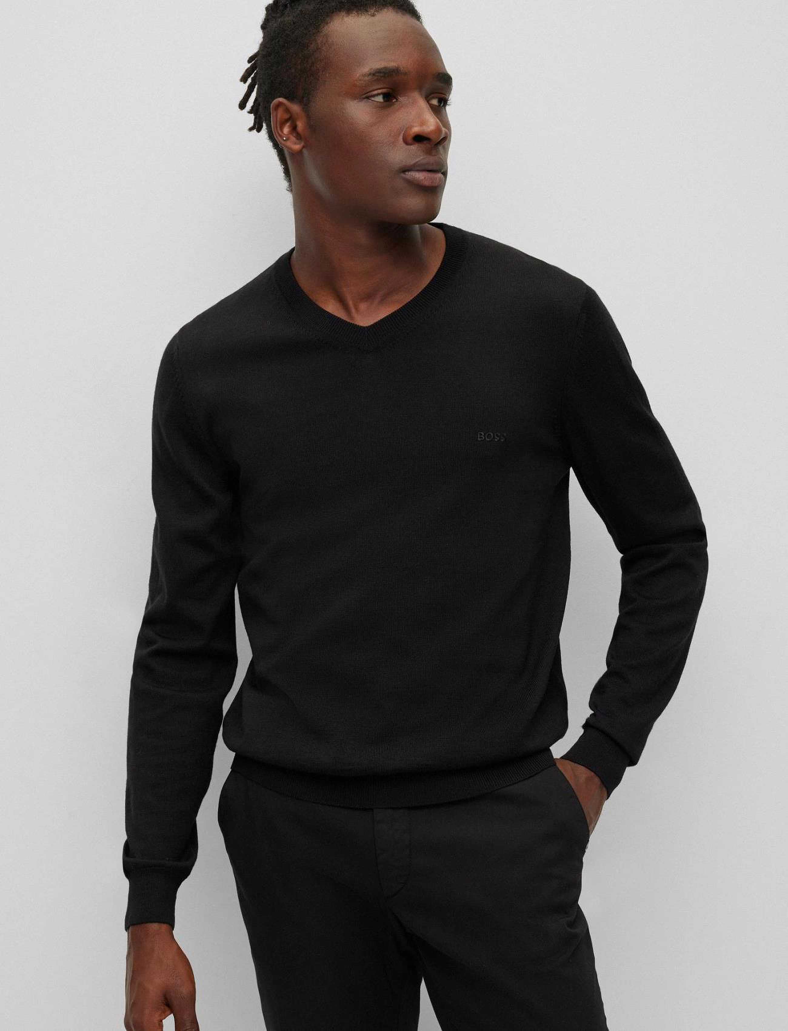 BOSS - Baram-L - v-necks - black - 3